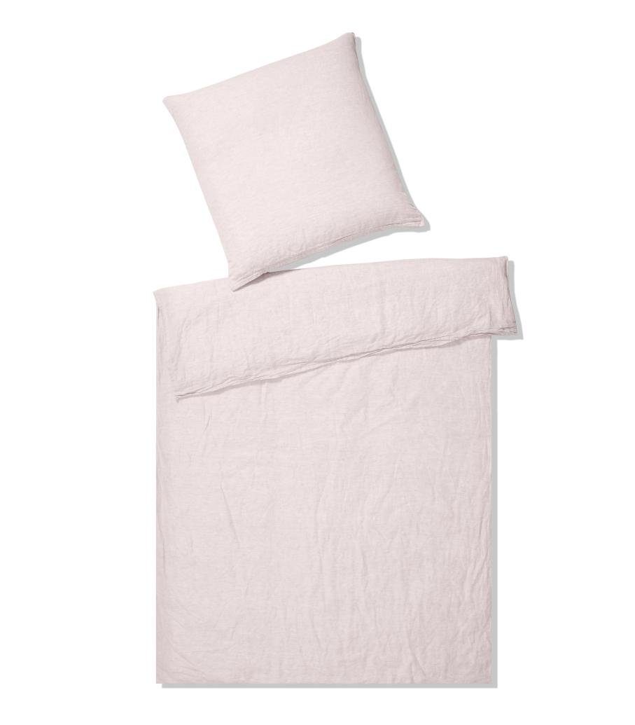 Elegante Bettwäsche Breezee, Halbleinen, 2 teilig, günstig online kaufen
