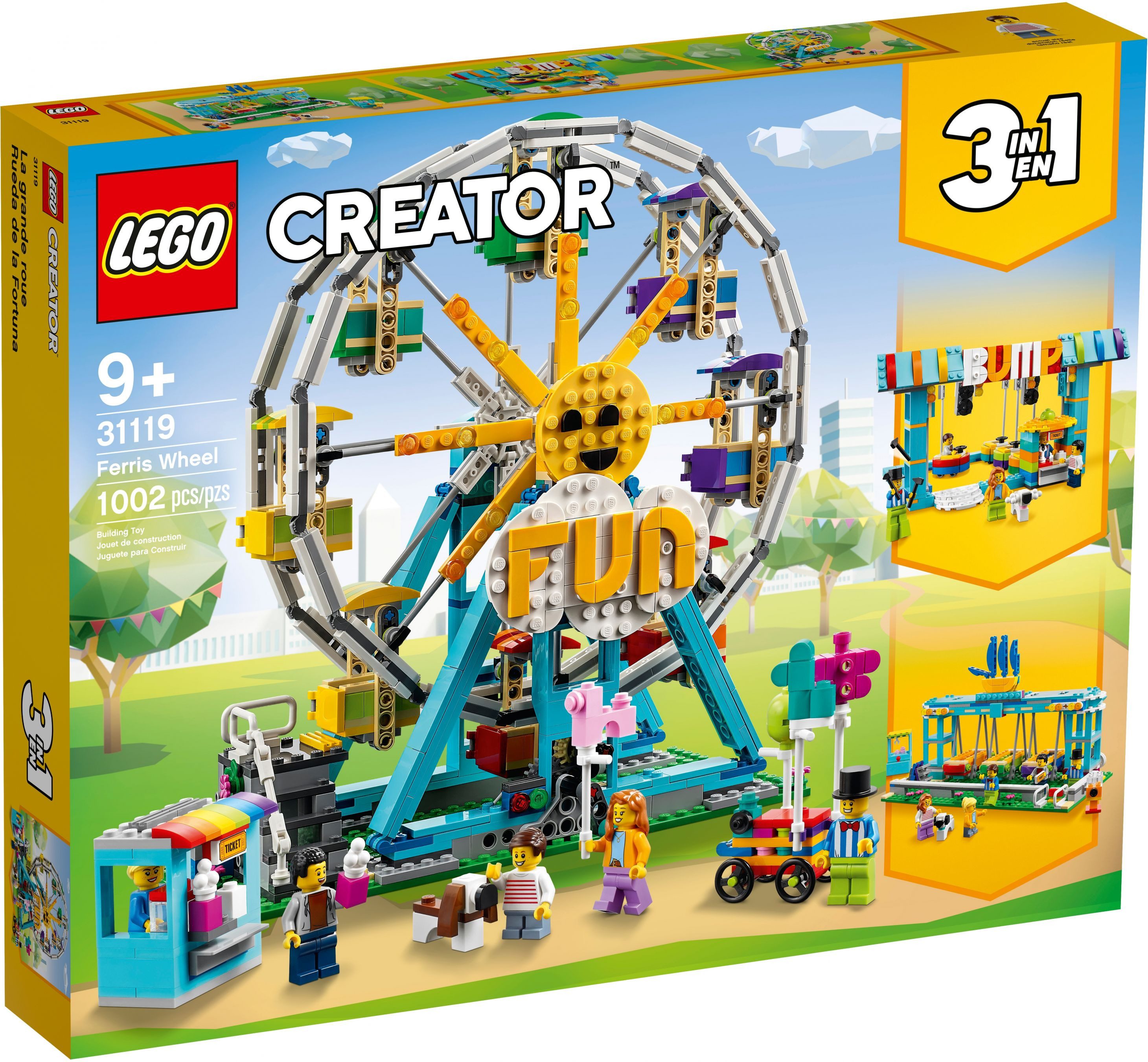LEGO® LEGO® Creator Riesenrad - 31119 NEU! Teile 1002x Spielbausteine, (Bau günstig online kaufen
