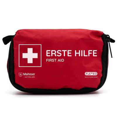 FLEXEO Erste-Hilfe-Set Mini, (1 St), kleines Notfallset für jede Tasche, 29-teilig