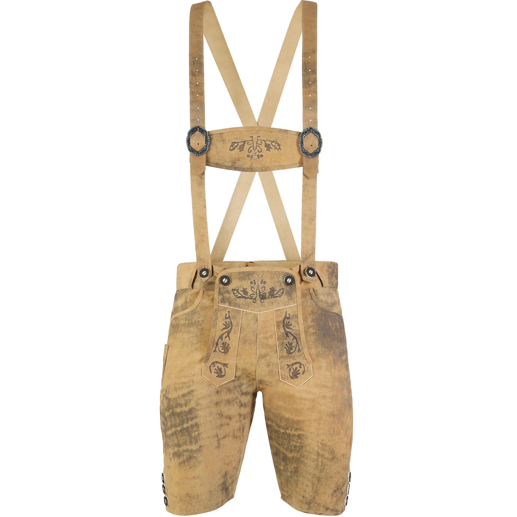 dressforfun Trachtenlederhose Kunstlederhose günstig online kaufen