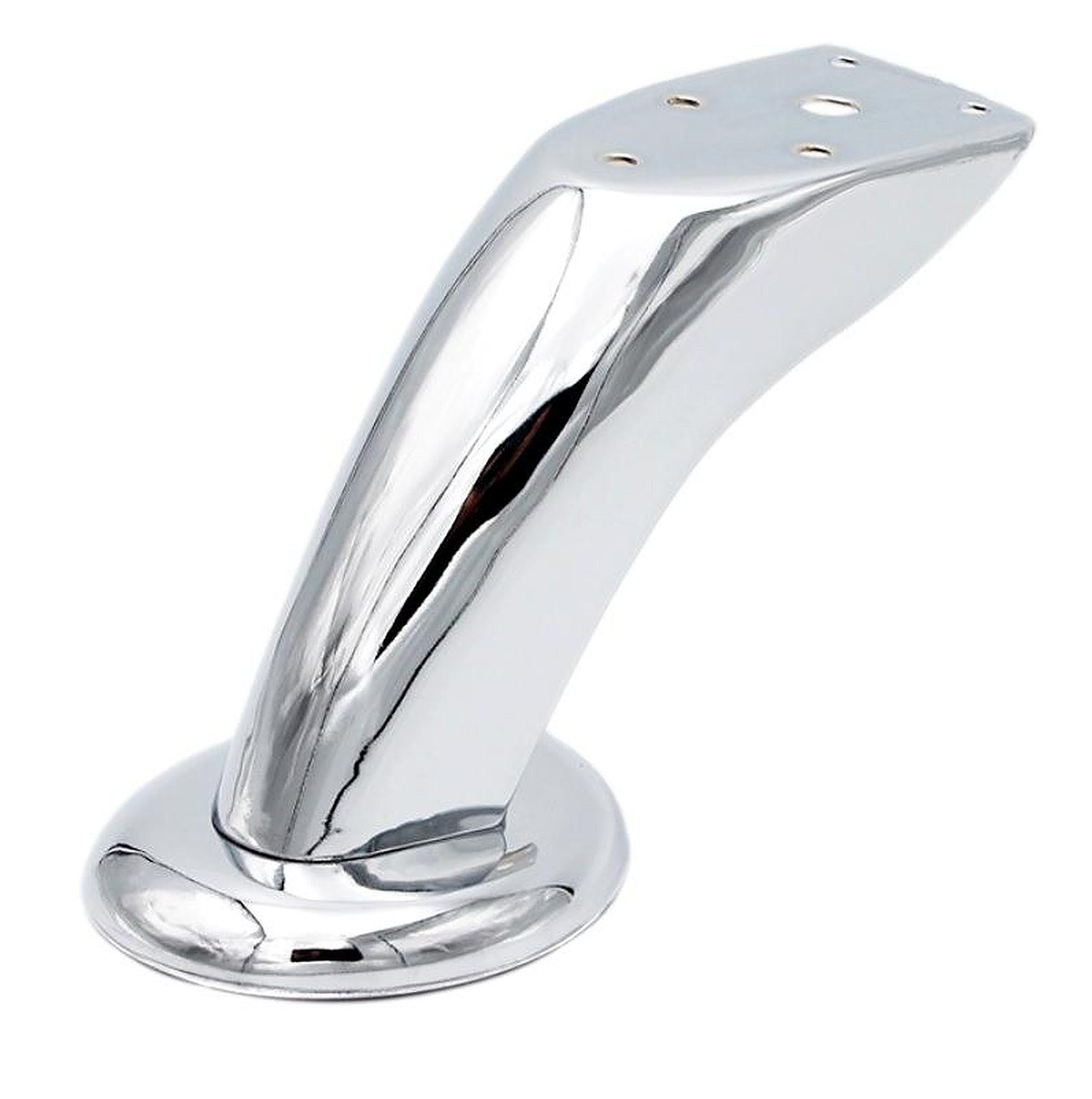 BAYLI Tischbein 16er Set Möbelbeine Metall, Schrankfüße [Höhe-12 cm], Beine für