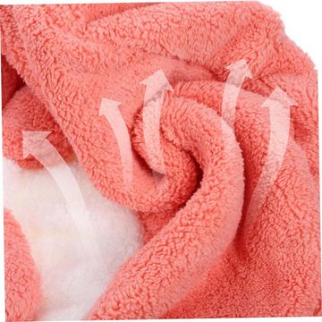 FIDDY Duschhaube 2St Haartrockenhut für nasses Haar Handtuch zum Haare trocknen (2 St)