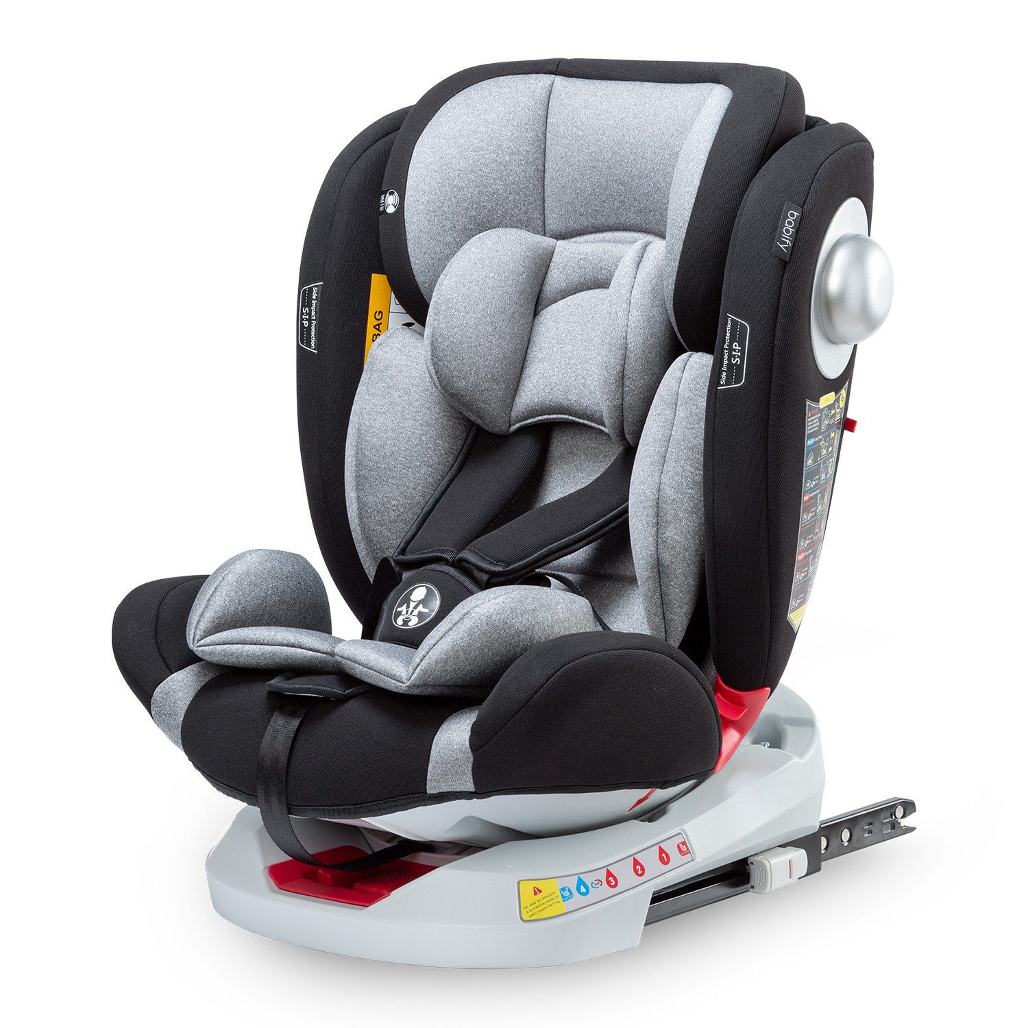 Babify Autokindersitz Onboard 360° Auto-Kindersitz, ab: ab Geburt, bis: 12 Jahre, ab: 2 kg, bis: 36 kg