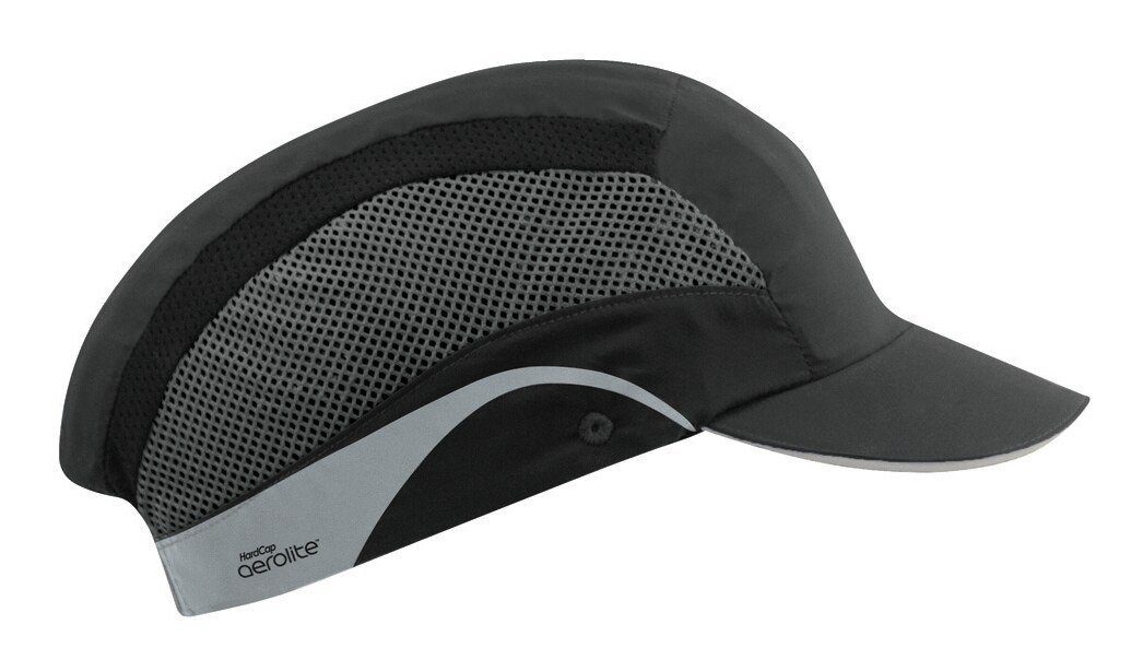 JSP Schutzhelm, Hardcap Aerolite 2,5 cm Schirm, schwarz