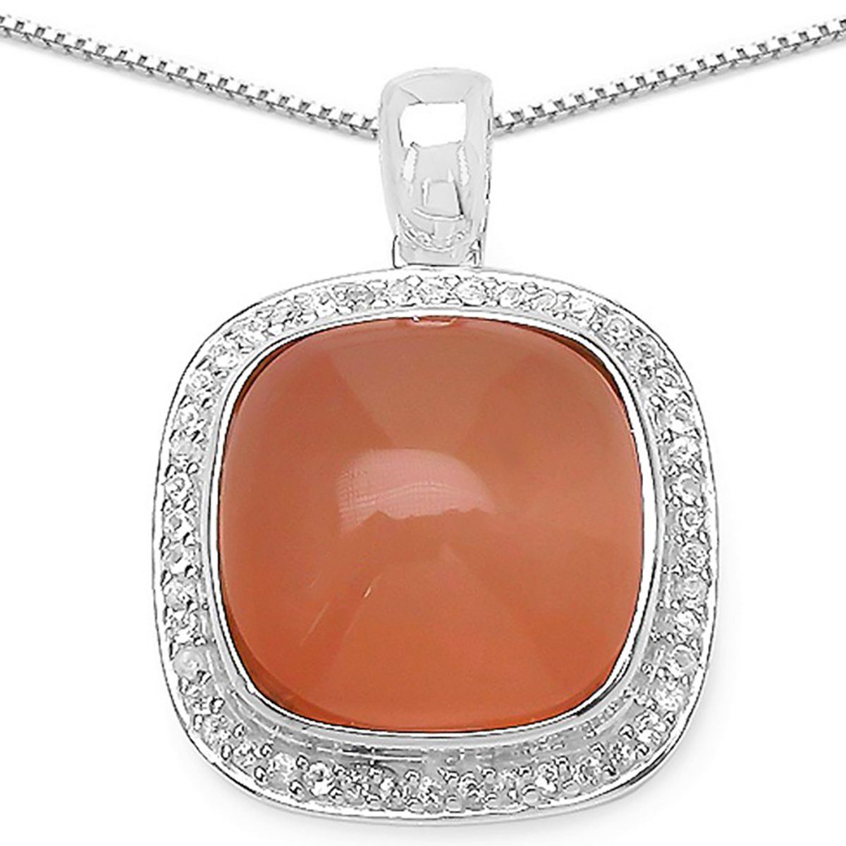 XEN Kette mit Anhänger orange...