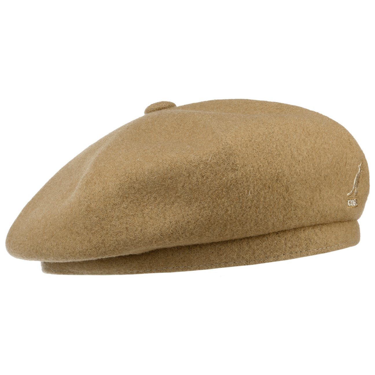 Kangol Baskenmütze (1-St) Wollbaske taupe