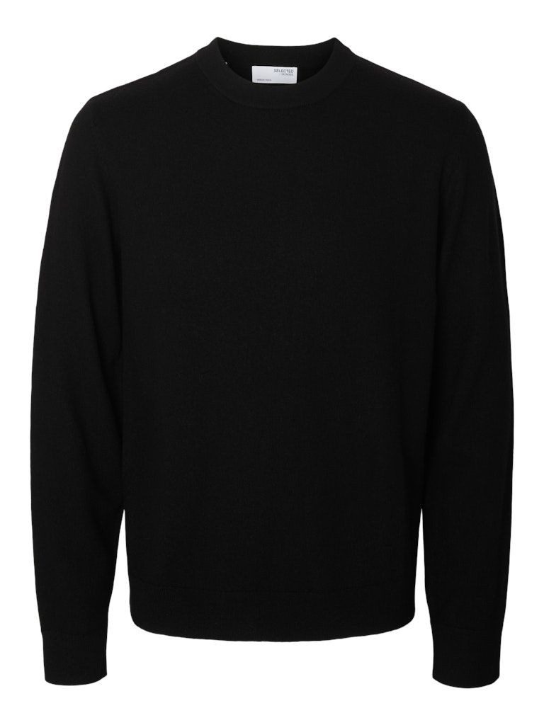 SELECTED HOMME Rundhalspullover SLHTRAY MERINO BRUSHED