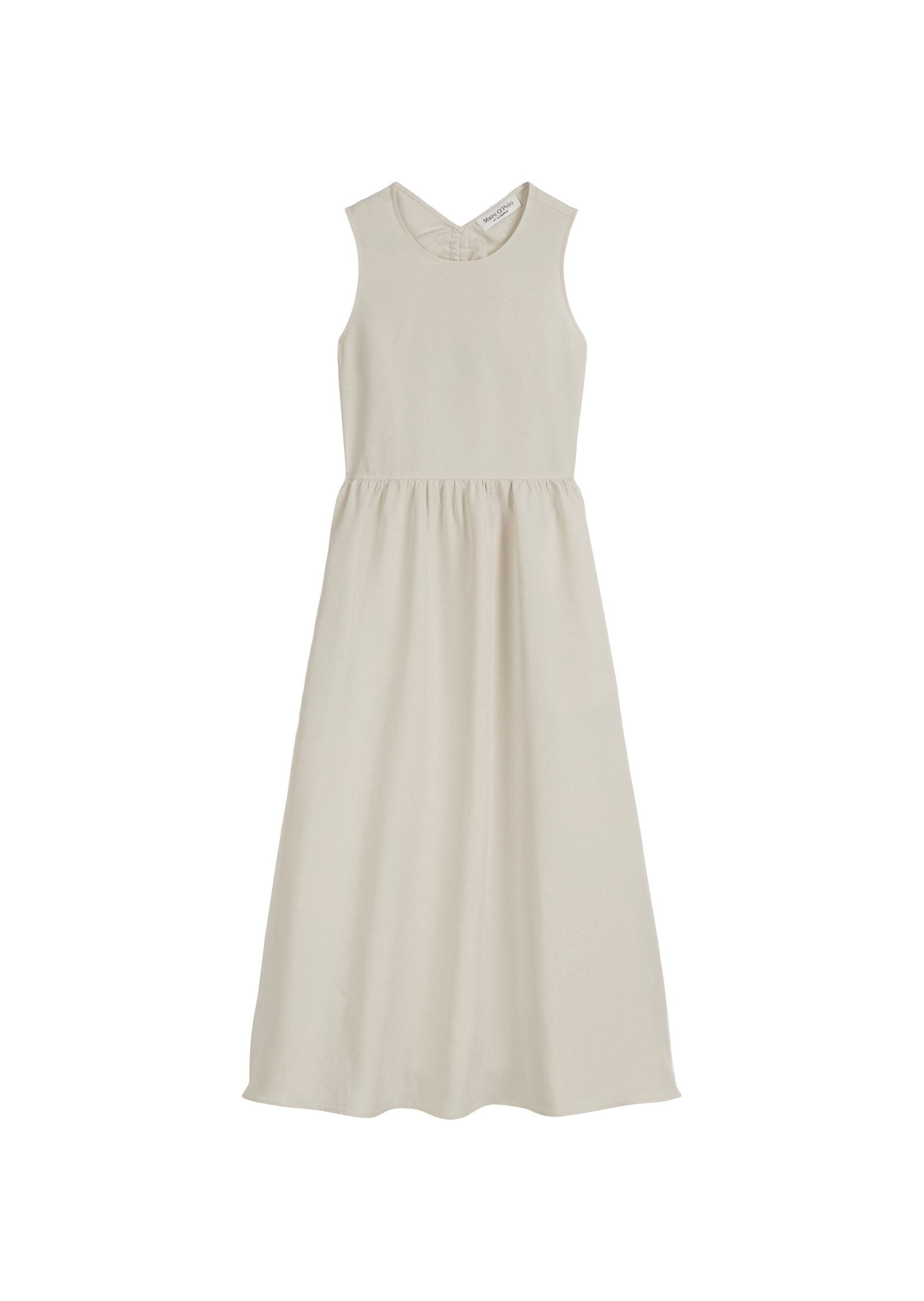 Midikleid aus TENCEL™ Lyocell-Leinen-Mix
