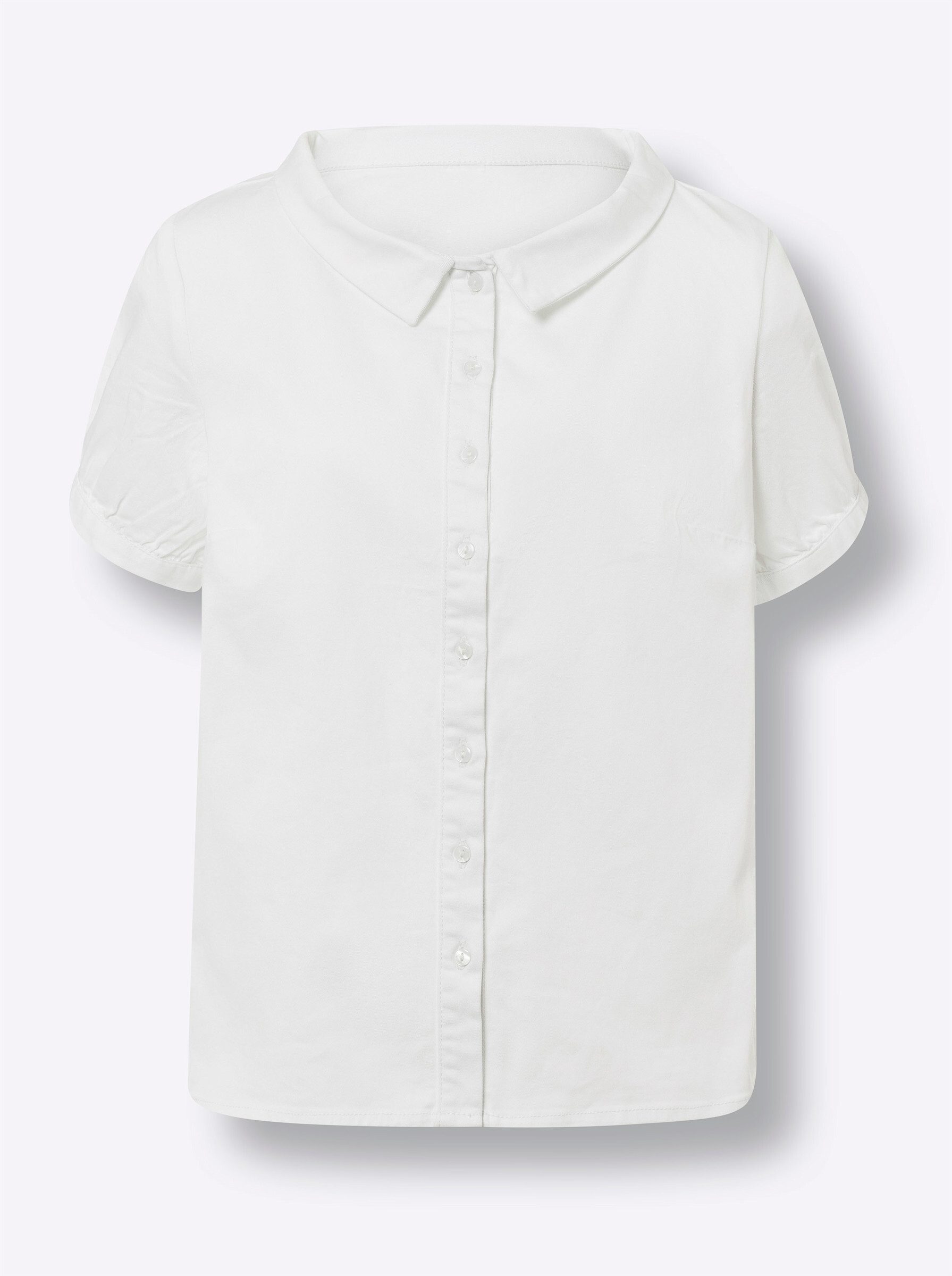 heine Klassische Bluse Bluse Kurzarm
