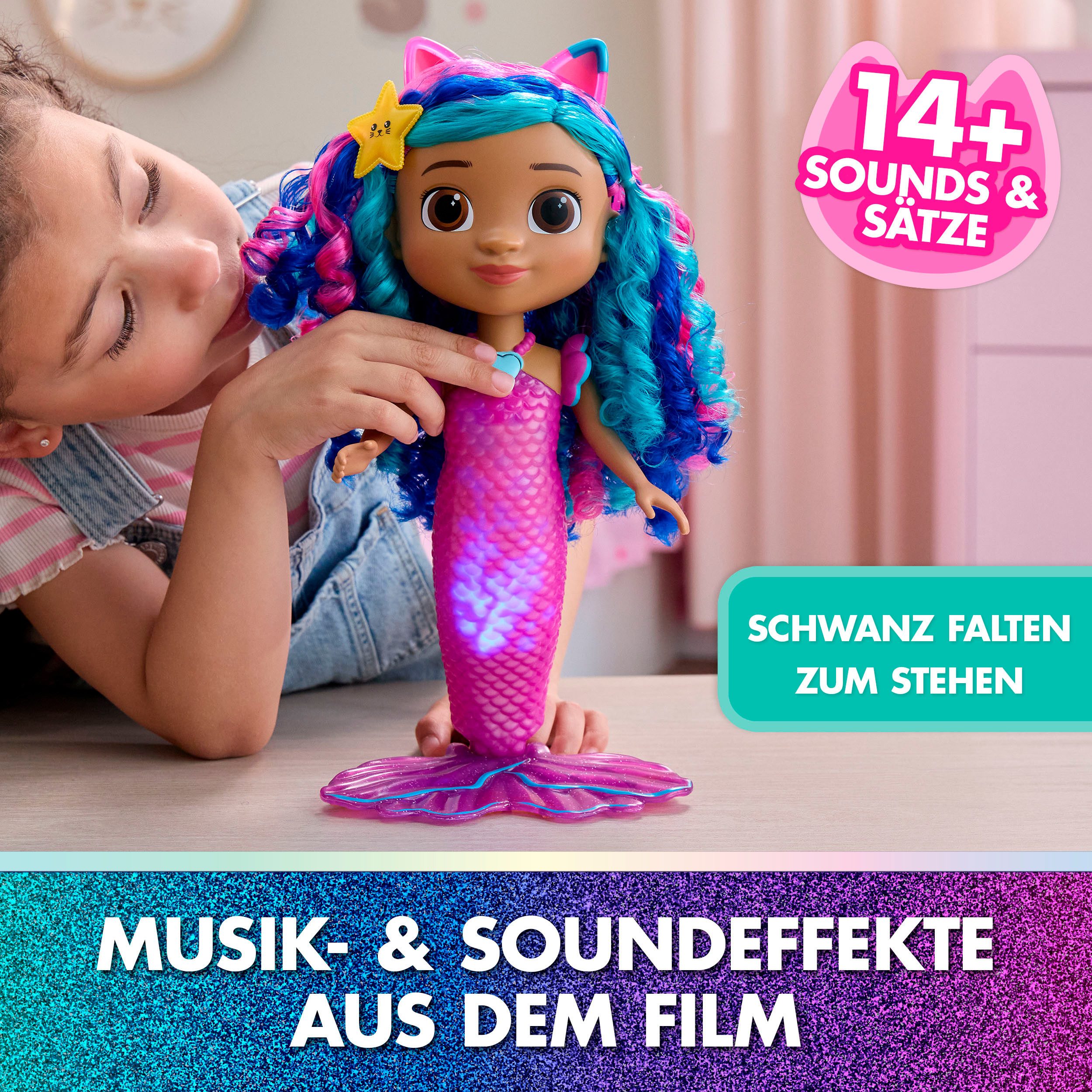 Spin Master Meerjungfrauenpuppe Gabby’s Dollhouse: Der Film – Sing & Shine günstig online kaufen