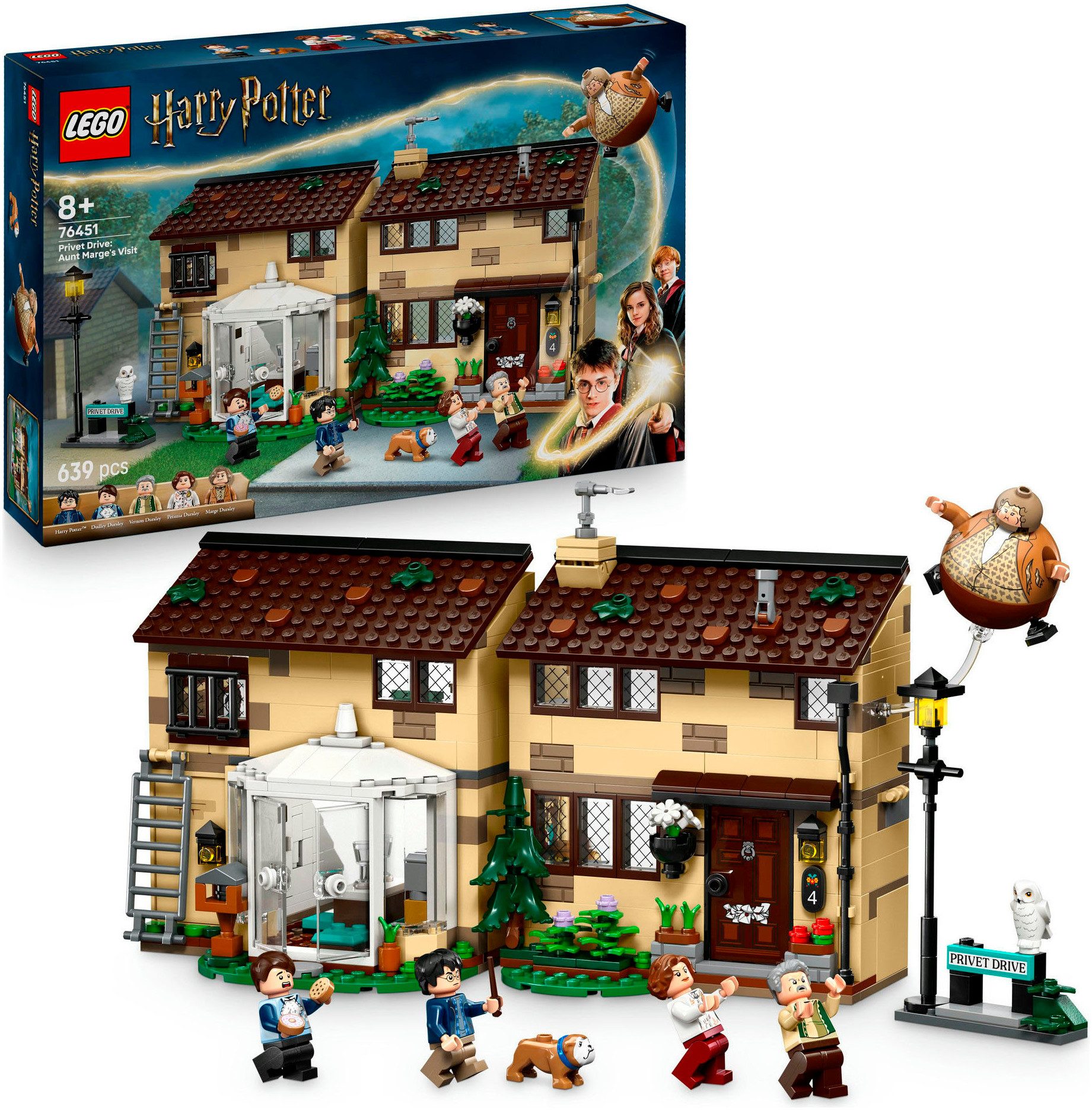 LEGO® Ligusterweg: Tante Magdas Besuch (76451), LEGO Harry Potter™ Konstruk günstig online kaufen