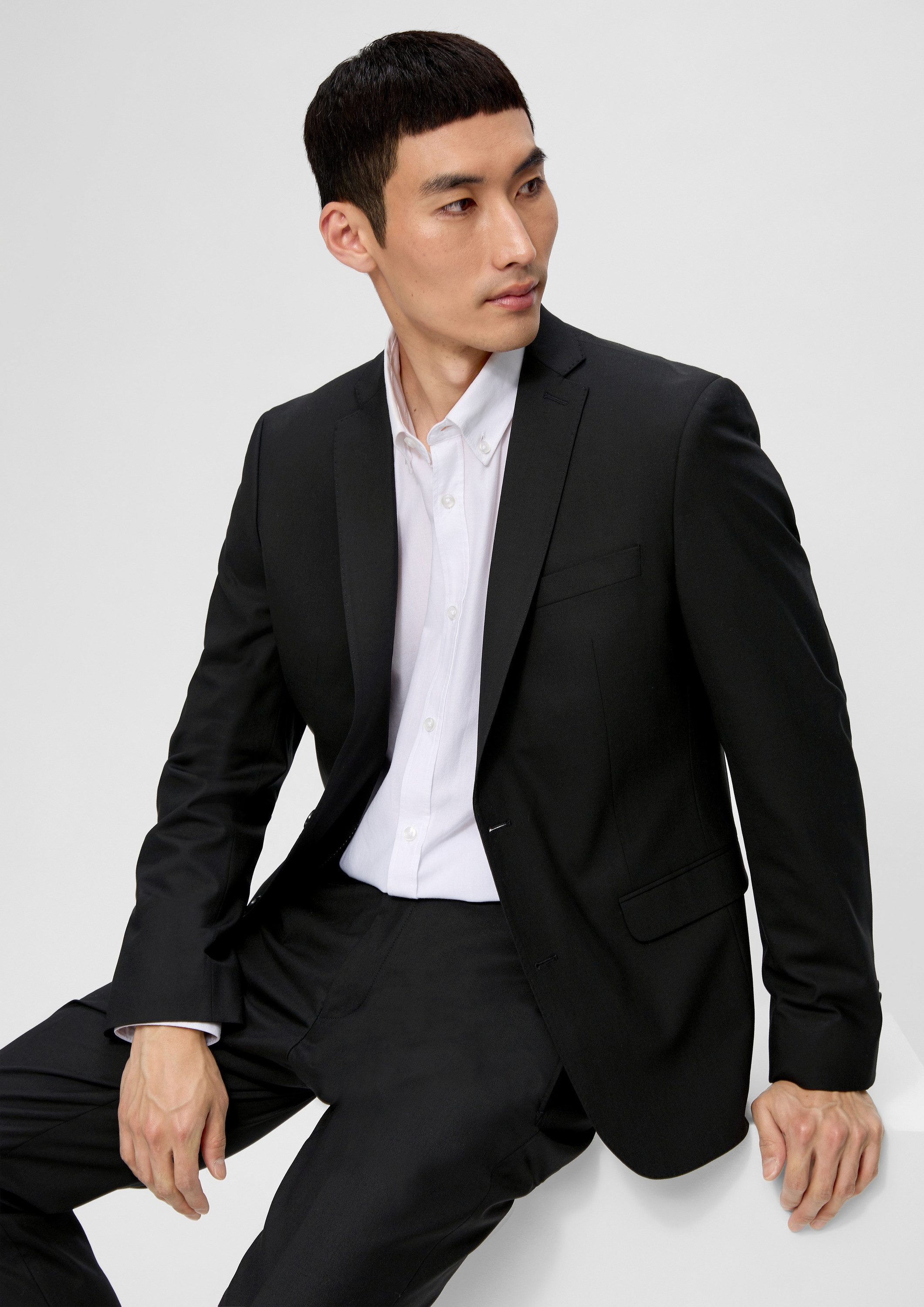 s.Oliver Sakko Indoor-Sakko S.OULTIMATE s.O ULTIMATE: Elastisches Sakko aus Wollmix