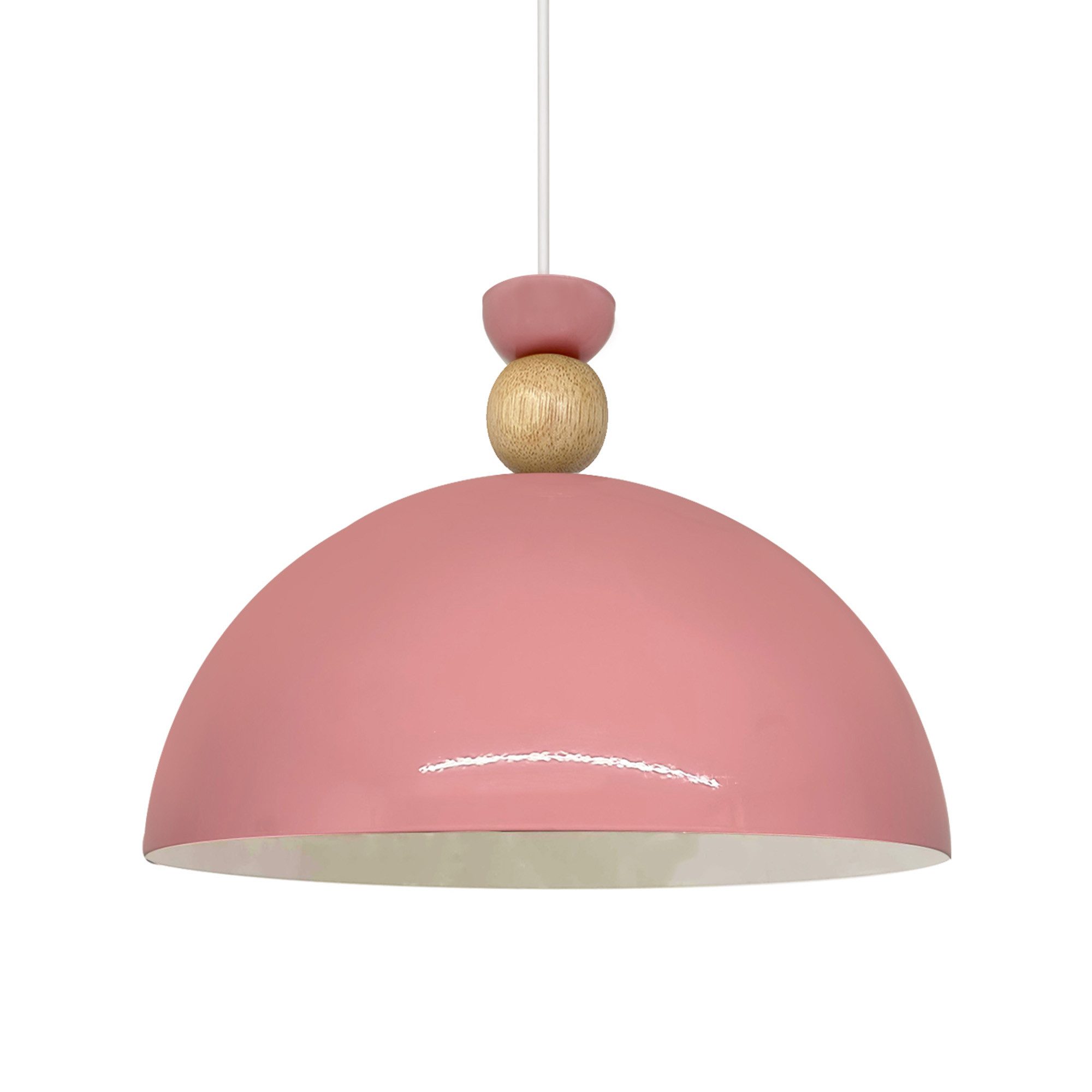 Bamyum Pendelleuchte Pendelleuchte Yimpi Hängelampe Industrial Ø30 cm, E27, Moderne Lampe, ohne Leuchtmittel, E27, Dimmbar, Einstellbare Kabellänge – Bild 2 von 4