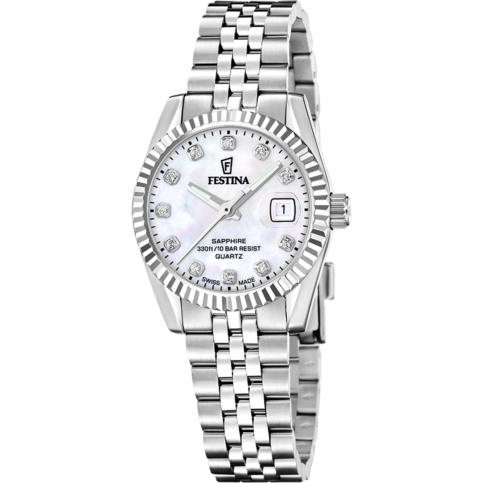 Quarzuhr Classic Steel F20087_1
