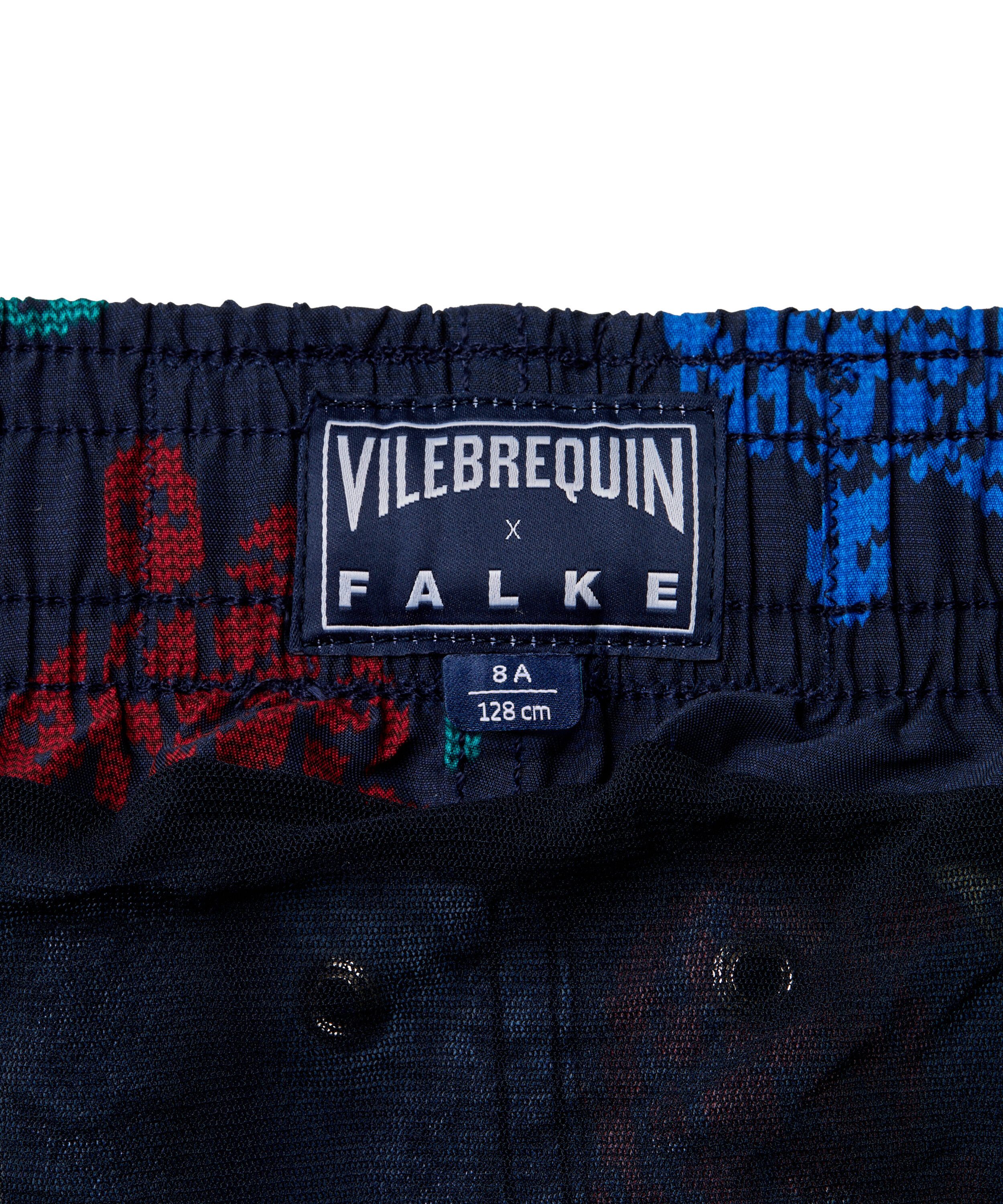 FALKE Funktionsshorts FALKE x VILEBREQUIN Shorts (1-tlg) mit VILEBREQUIN Schildkröten-Motiv