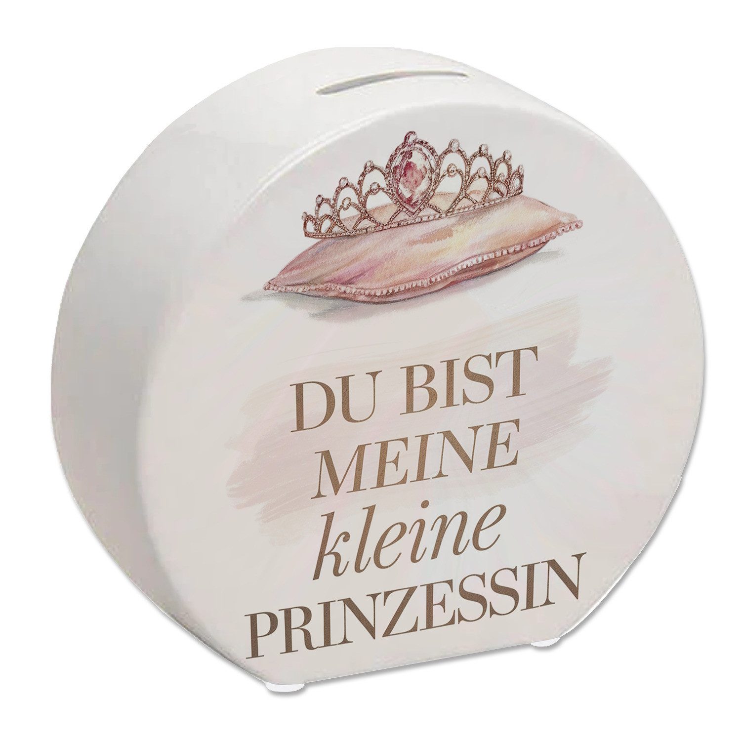 speecheese Spardose Meine kleine Prinzessin Spardose Tiara auf Kissen