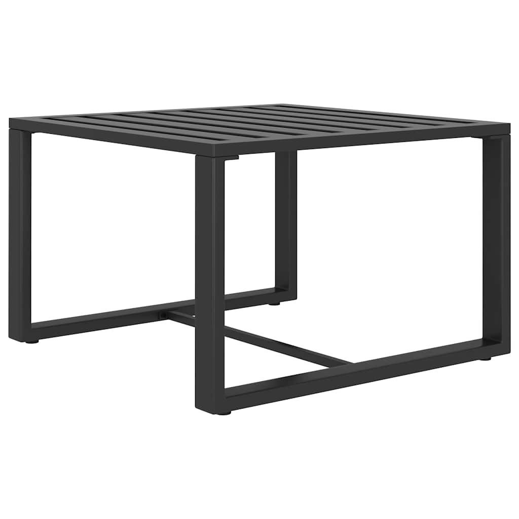 vidaXL Sofaelement Couchtisch Aluminium Anthrazit (1 St)