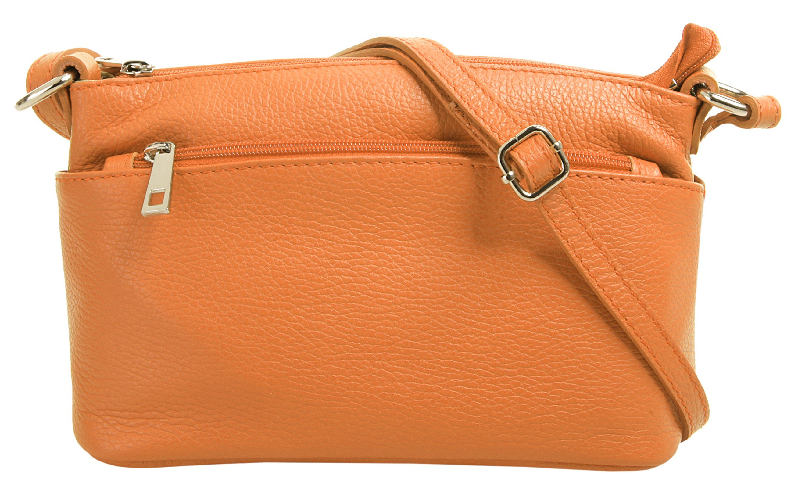Cluty Umhängetasche CLUTY Damen echt Leder, Made in Italy, echt Leder, Made in Italy