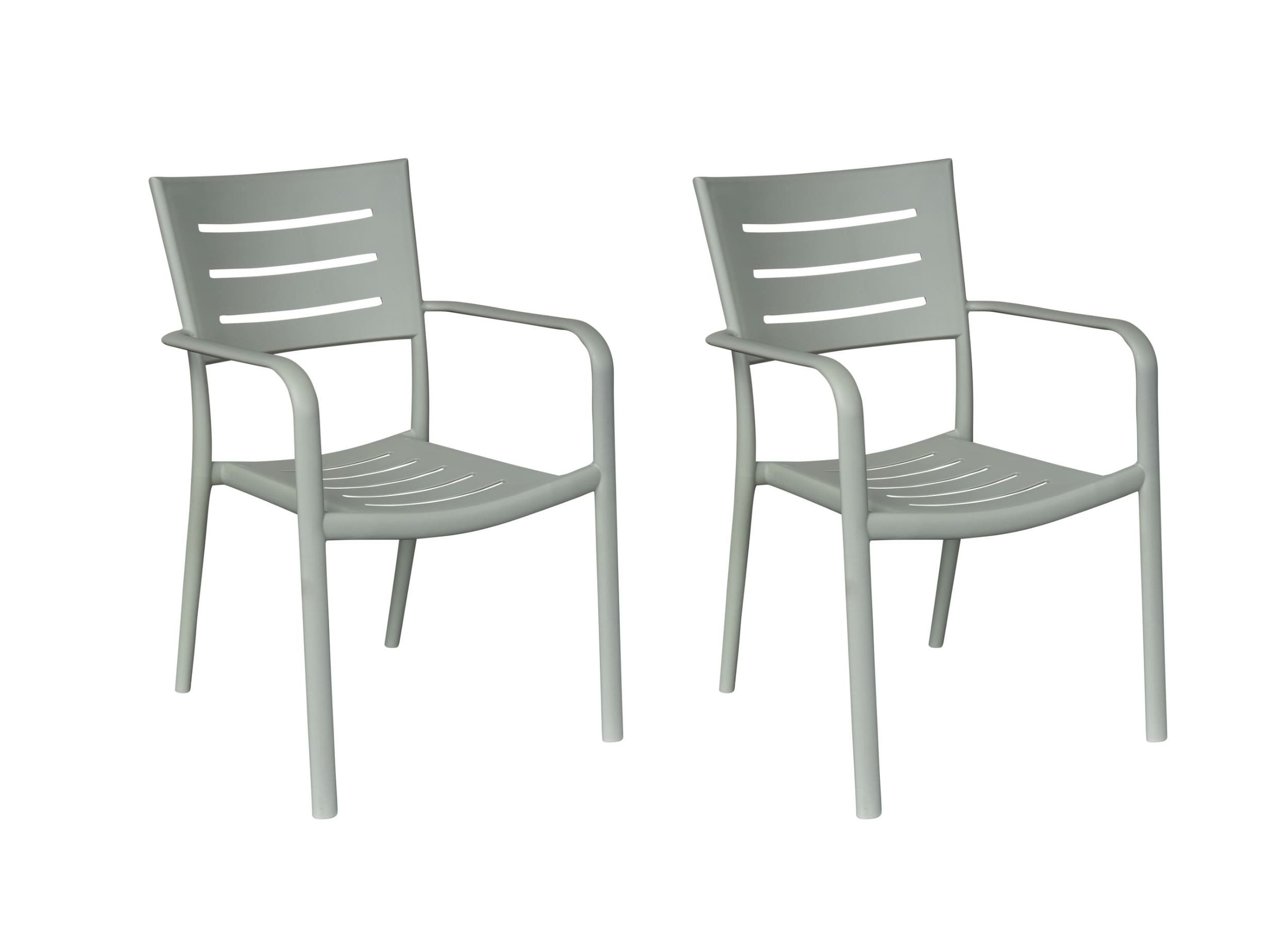 LC Garden Stapelstuhl LC Garden »Vesta« Gartenstuhl Stapelstuhl Bistrostuhl Kunststoff (2 St)