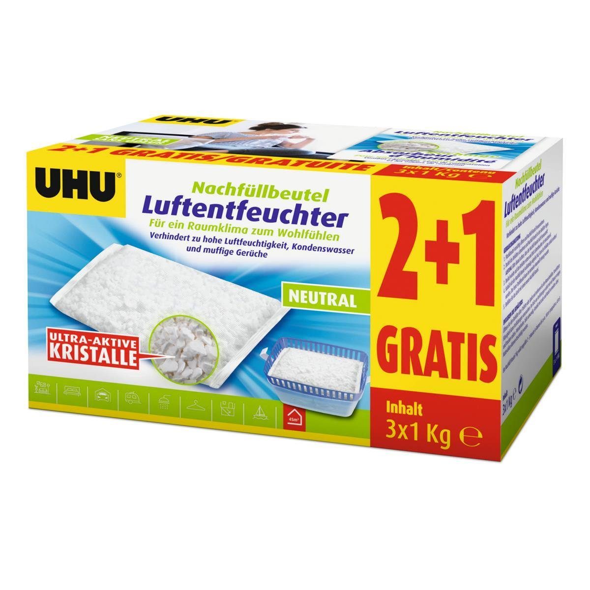 UHU Luftentfeuchter UHU Original Luftentfeuchter Nachfüllbeutel günstig online kaufen