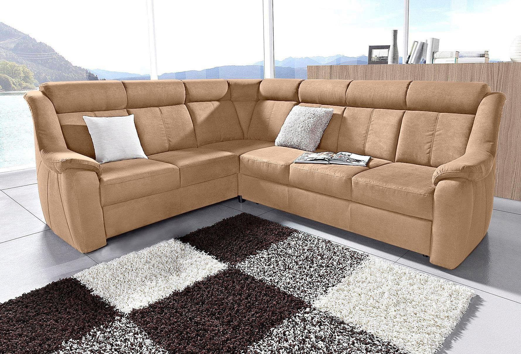 sit&more Ecksofa Basel L-Form, wahlweise mit günstig online kaufen