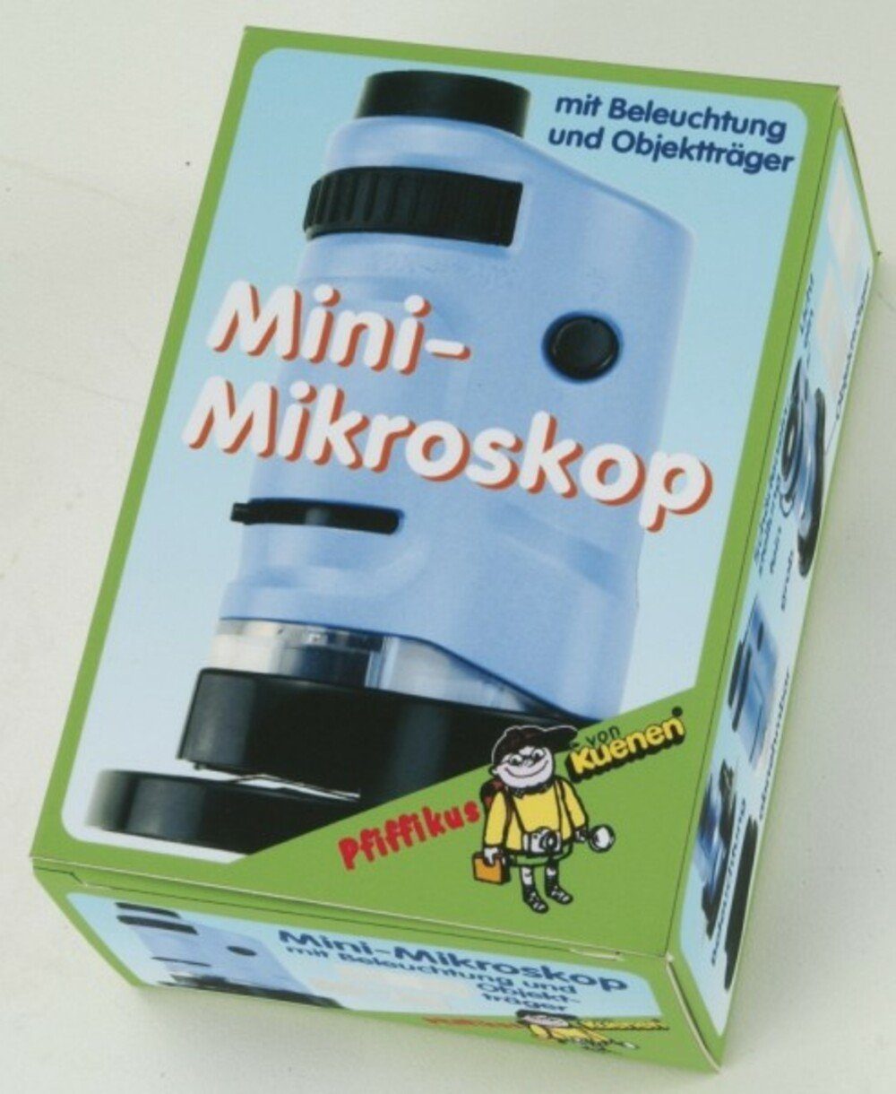 Pfiffikus Experimentierkasten Mini-Zoom-Mikroskop