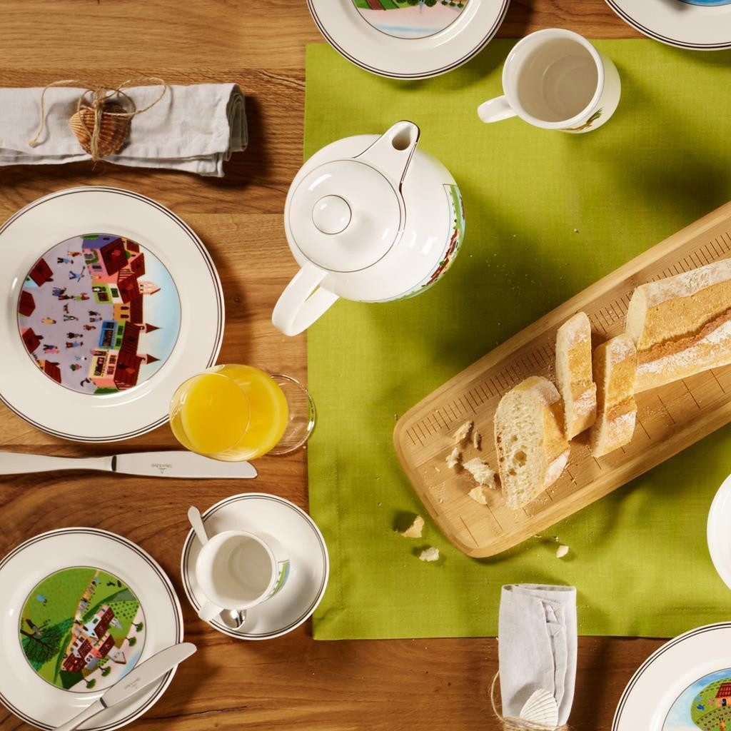 Villeroy & Boch Becher Design Naif Kaffeebecher Kollektion 300 ml 6er Set, 6-tlg., Porzellan