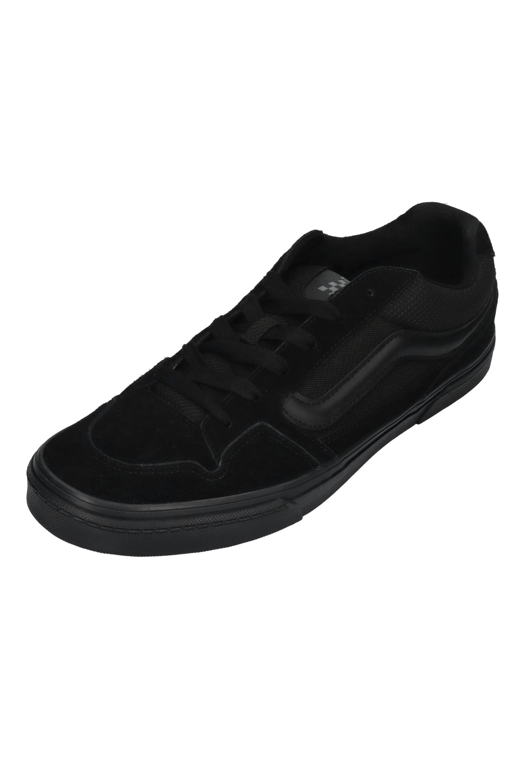Vans CALDRONE Suede Mesh Skateschuh Black Black