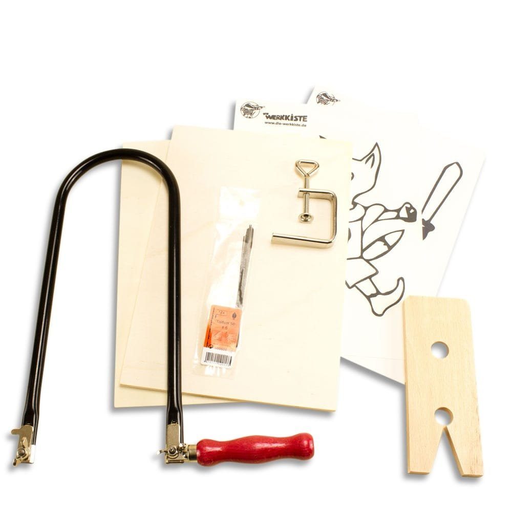 Die Werkkiste Kinder-Werkzeug-Set Die Werkkiste - Großes Laubsägeset günstig online kaufen