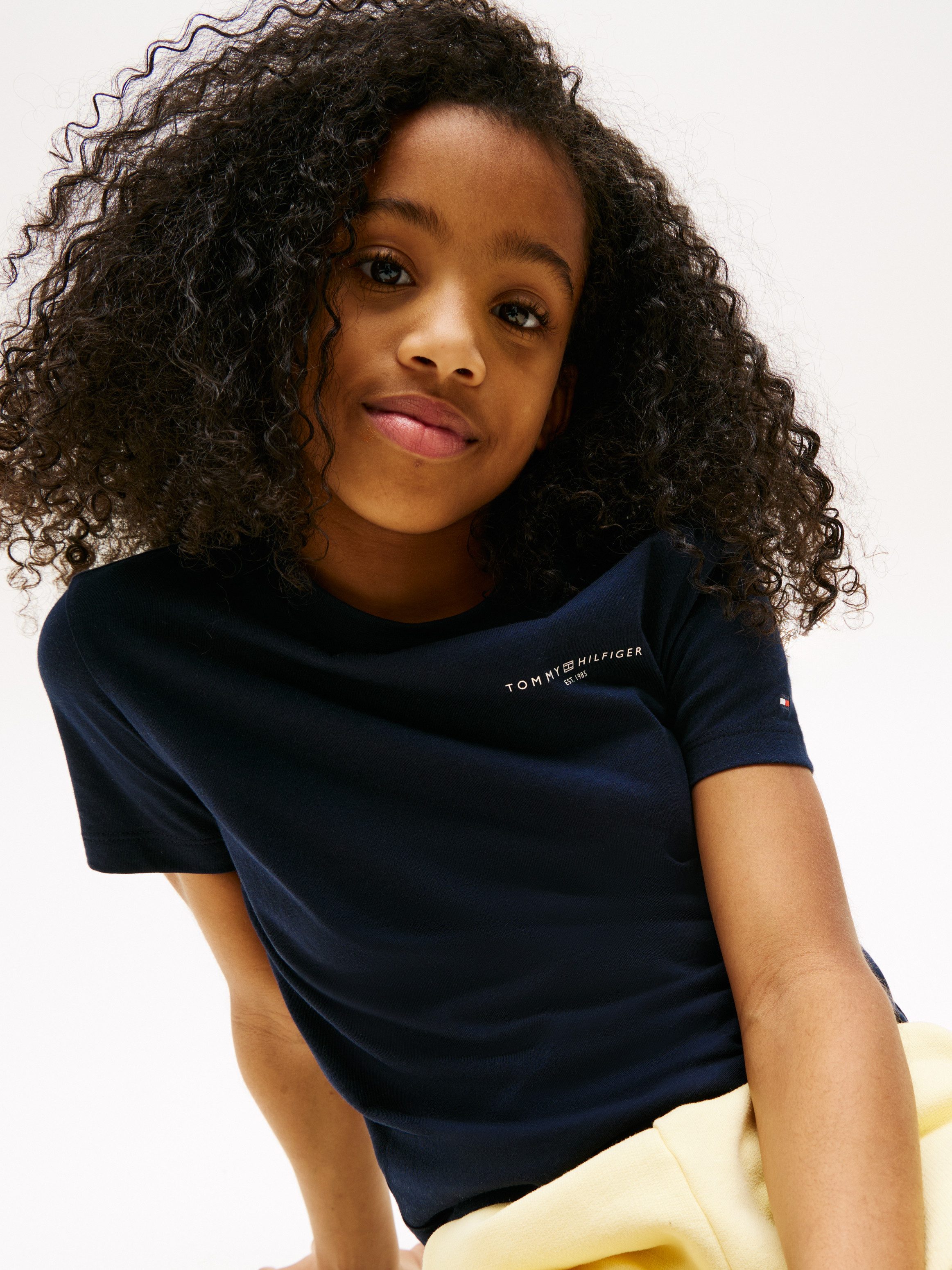 Tommy Hilfiger T-Shirt MINI CORP T-SHIRT in Unifarbe – Bild 5 von 5