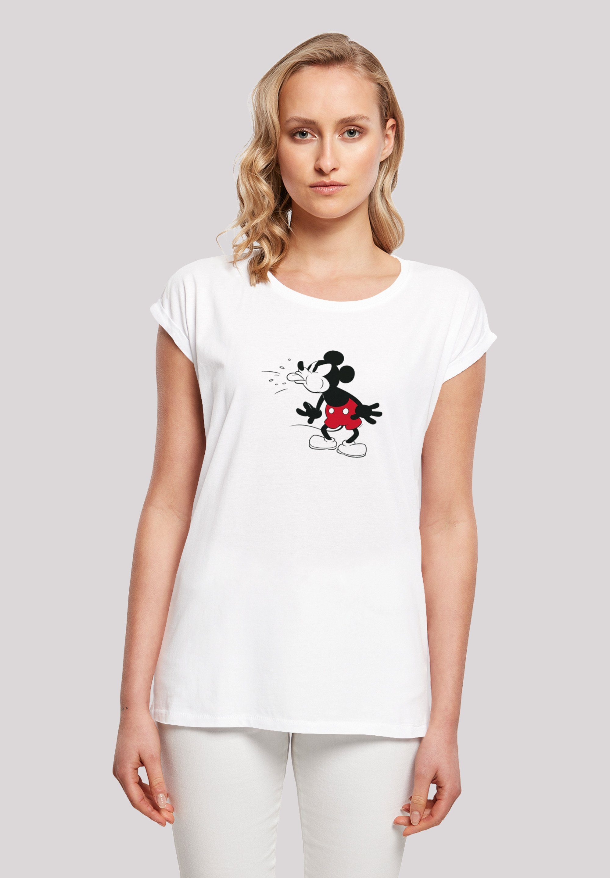 Print Disney T-Shirt Mouse Mickey Vintage Maus F4NT4STIC Classic Micky