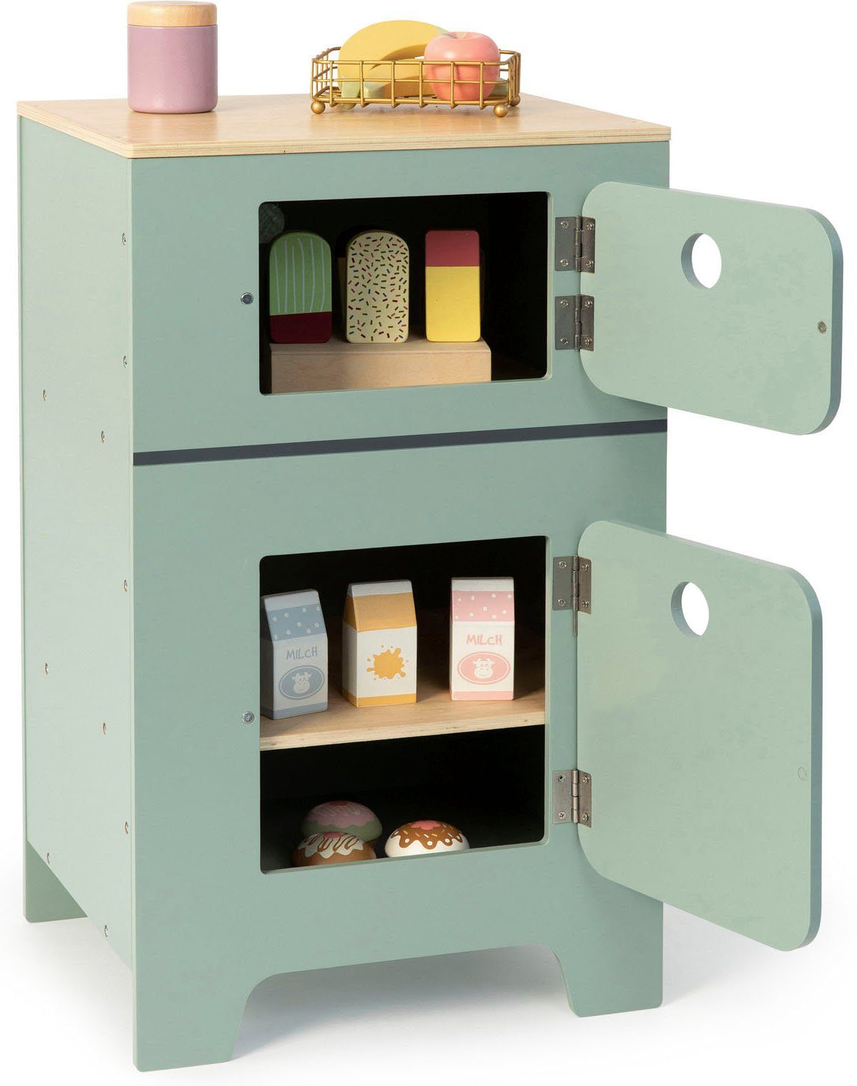 MUSTERKIND® Kinder-Kühlschrank Mix & Match, salbei/natur, günstig online kaufen