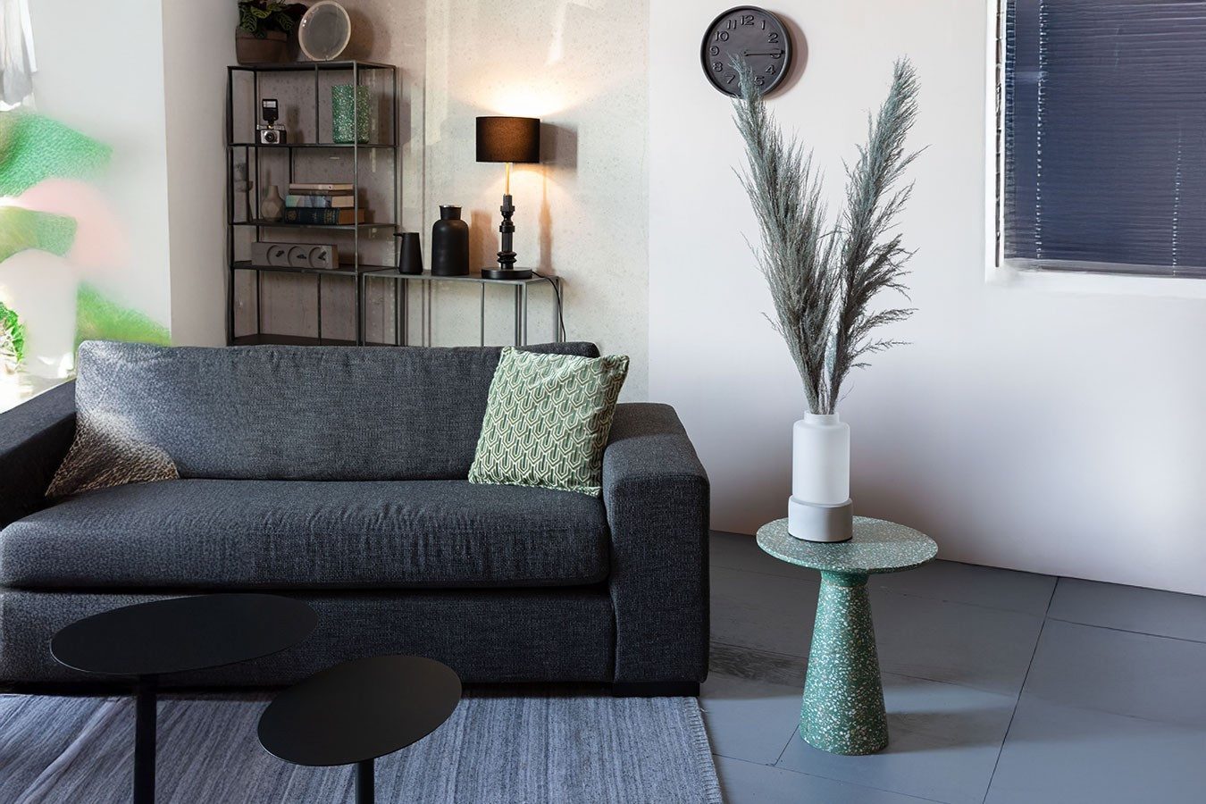 Zuiver Beistelltisch Beistelltisch Vicky recycled H 45 cm grün