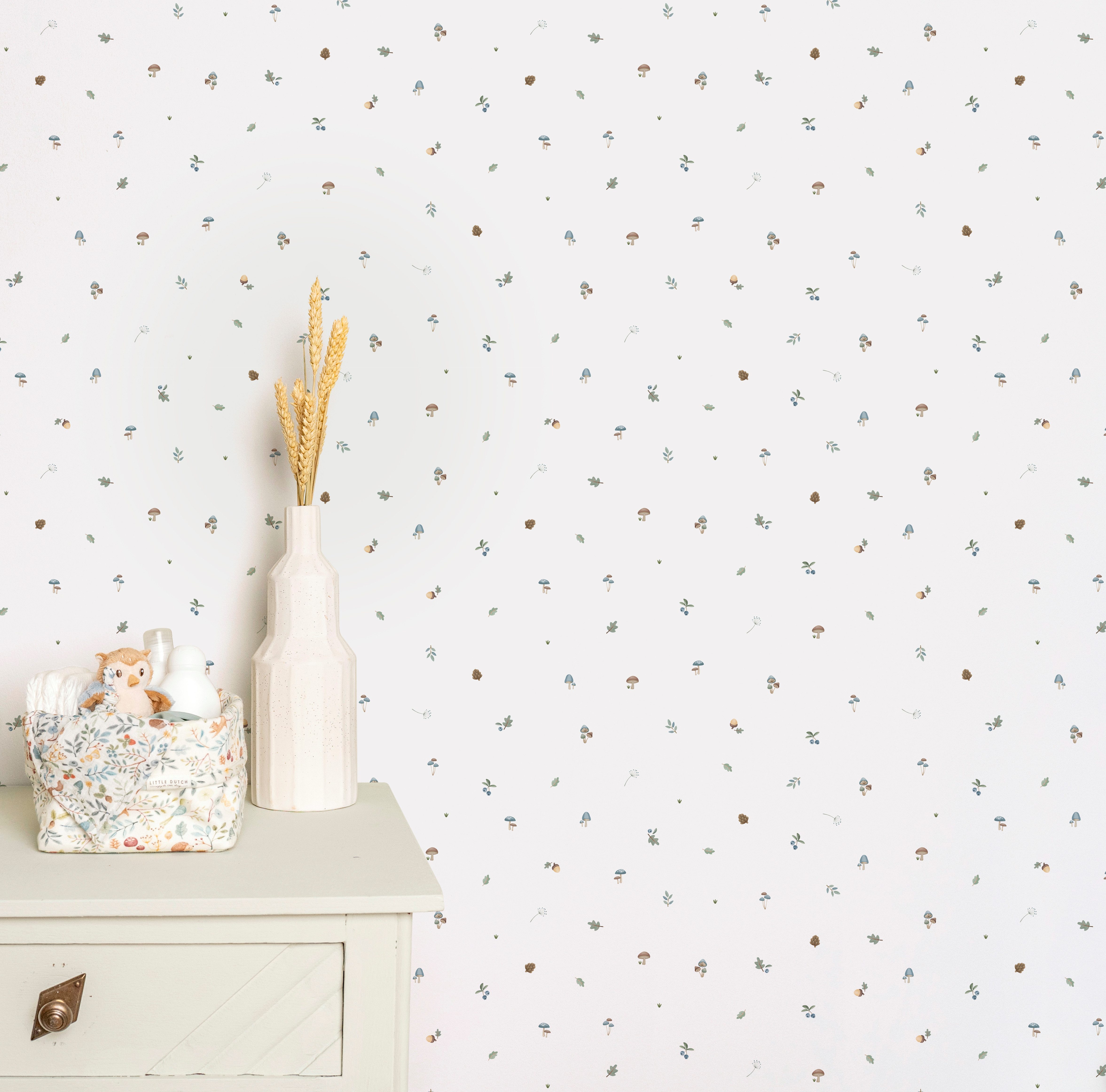 LITTLE DUTCH Vliestapete Forest Treasures, glatt, günstig online kaufen