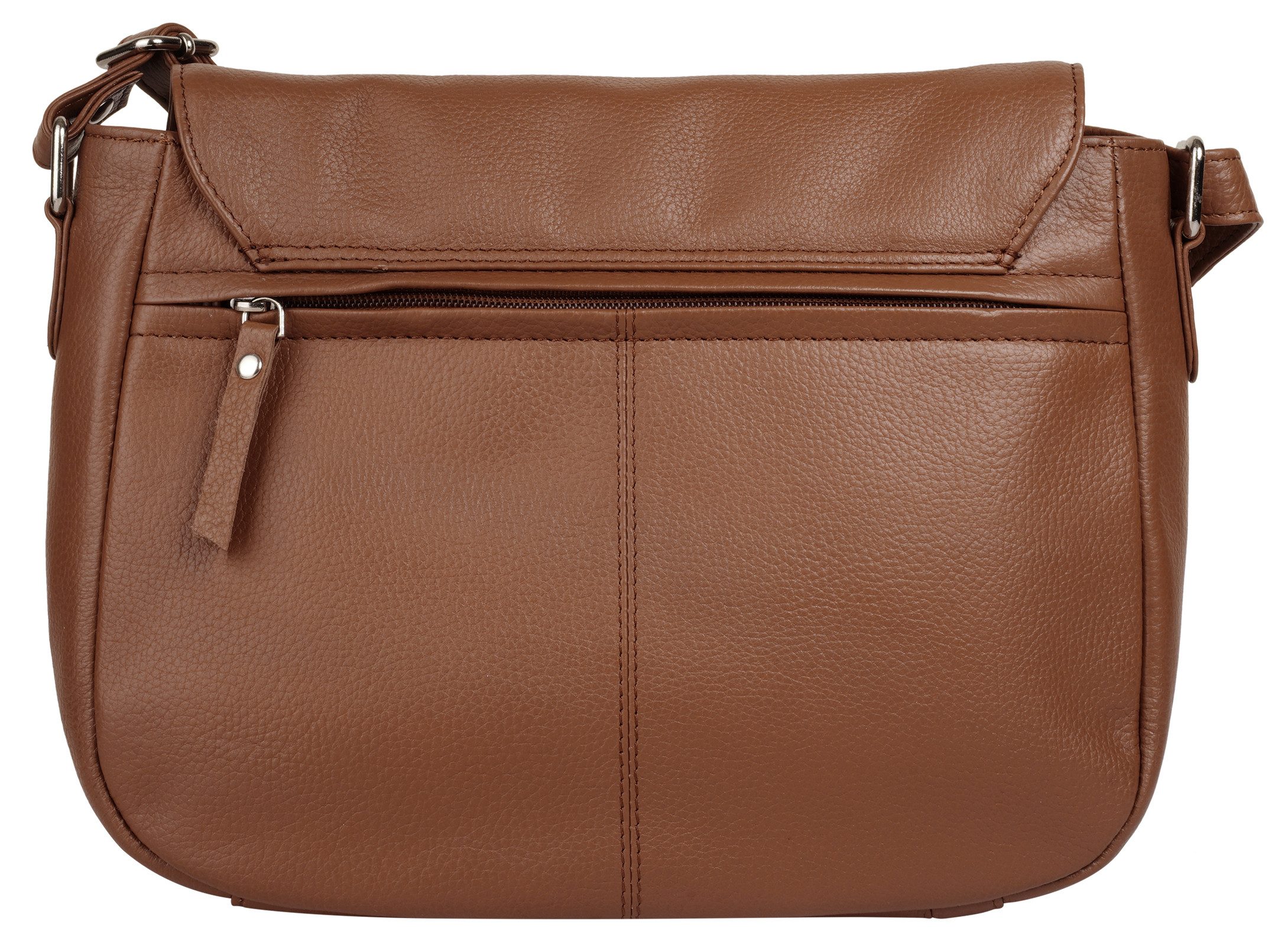 Bruno Banani Umhängetasche, echt Leder