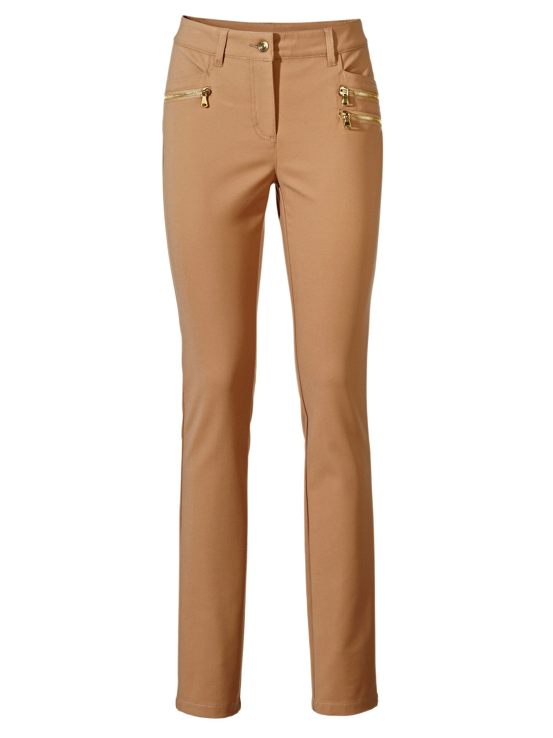 Jerseyhose Bauchweg-Hose normal