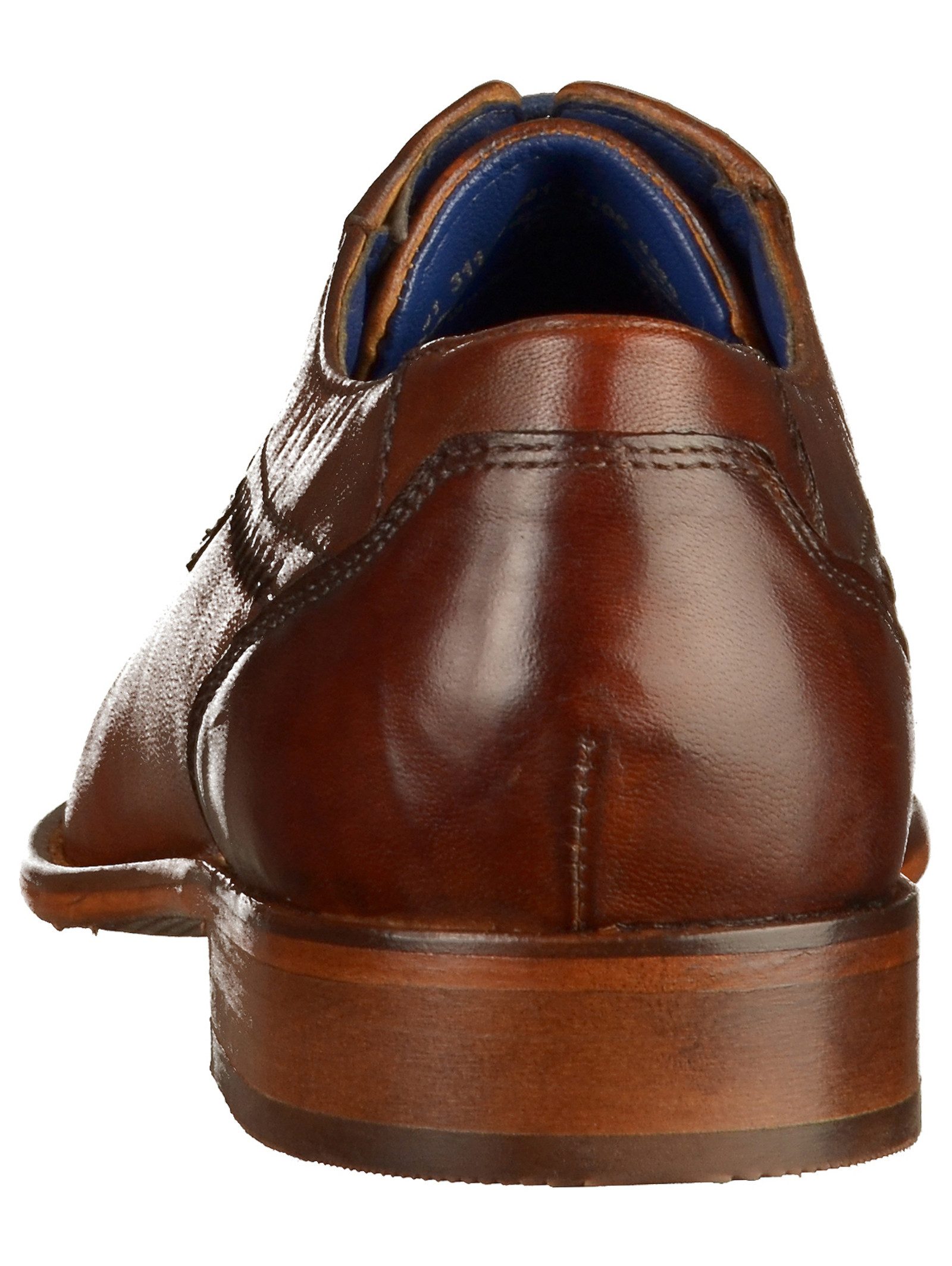 bugatti bugatti Halbschuhe Glattleder Schnürschuh