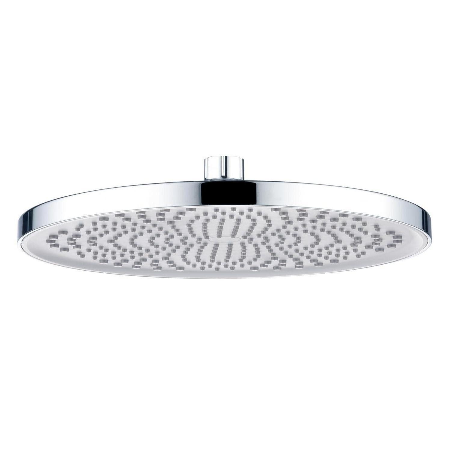 LuxusKollektion Regenduschkopf Duschkopf Regendusche 260mm 10Zoll Chrom Antikalkdüsen Chrom Blanco