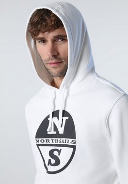 North Sails Kapuzensweatshirt Kapuzensweatshirt Logo hoodie mit Taschen