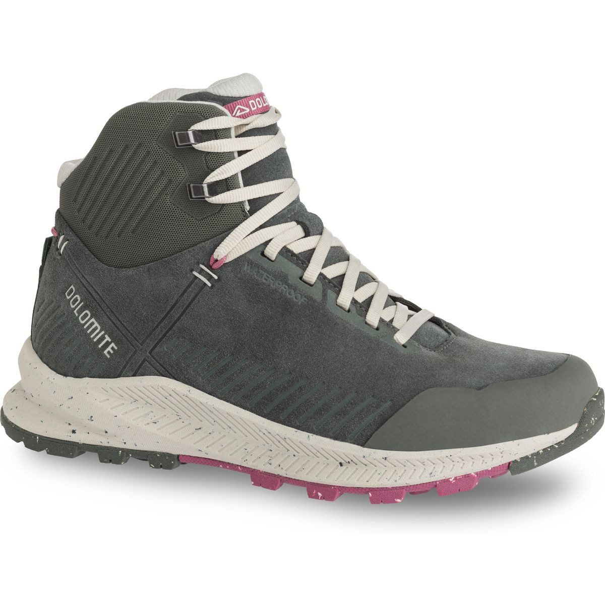 Dolomite Shoe W's Carezza Leather Mid WP Outdoorschuh Vielseitiger, nachhaltiger Damenschuh für Alltag, Reisen und Winter