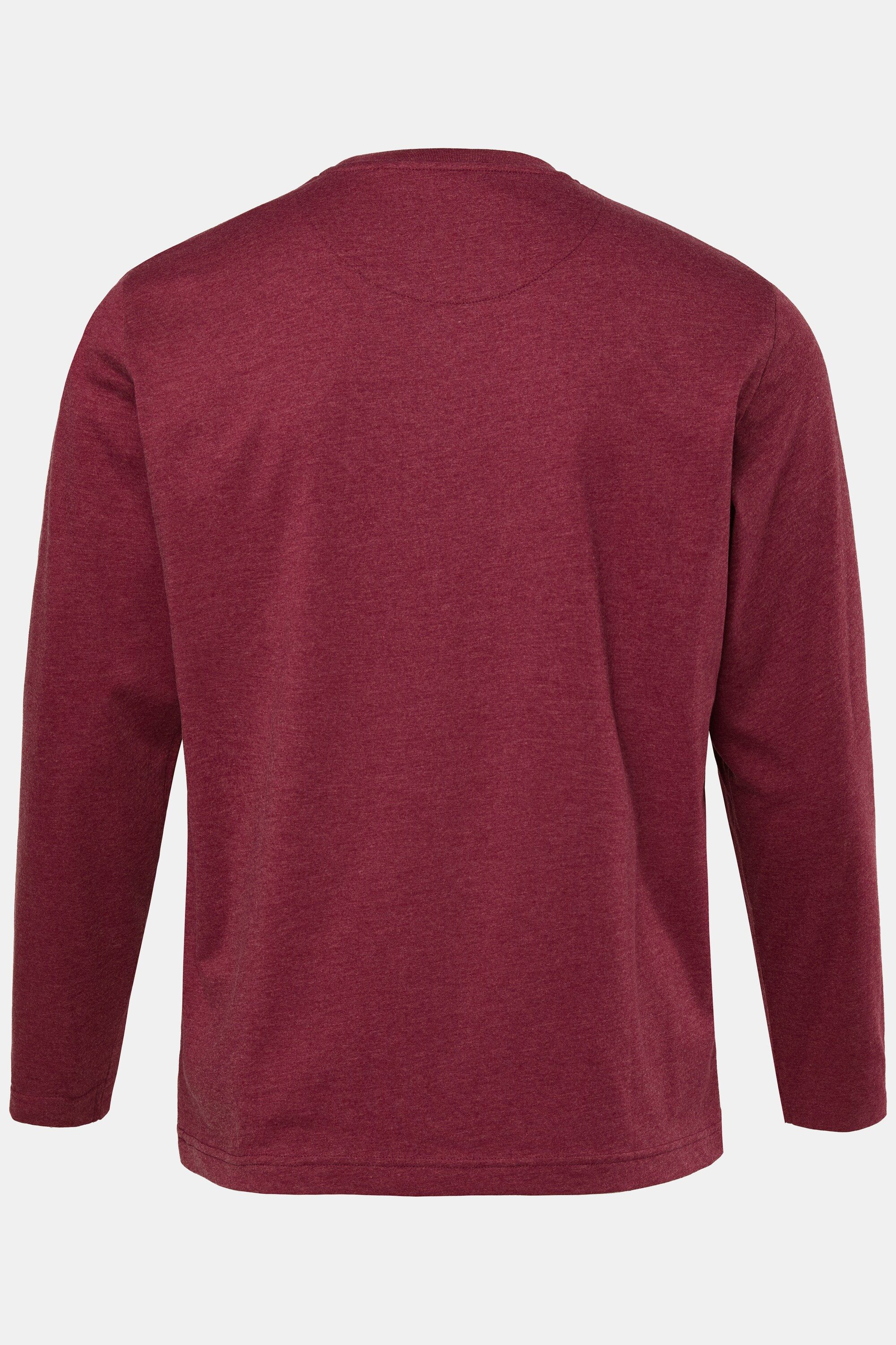 Men Plus T-Shirt Langarmshirt Basic Rundhals Bestseller – Bild 3 von 3
