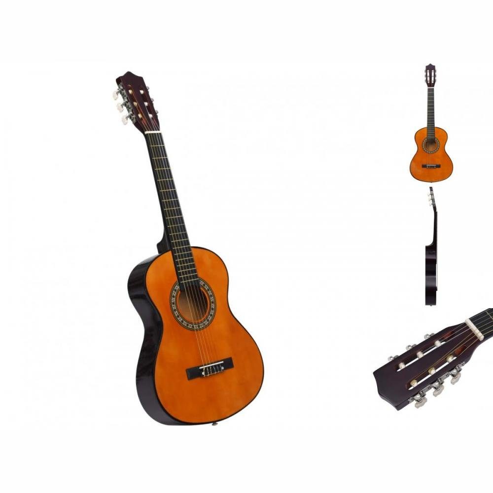 vidaXL Akustikgitarre Klassikgitarre für Anfänger und Kinder 1 2 34 Lindenholz