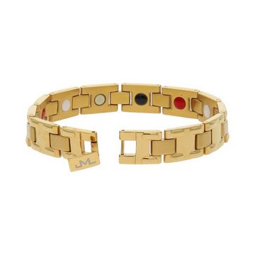 JuwelmaLux Armband JuwelmaLux Magnetarmband Titanl vergoldet JL49-03-0017 21.5 cm (kein Set, 1-tlg., kein Set)