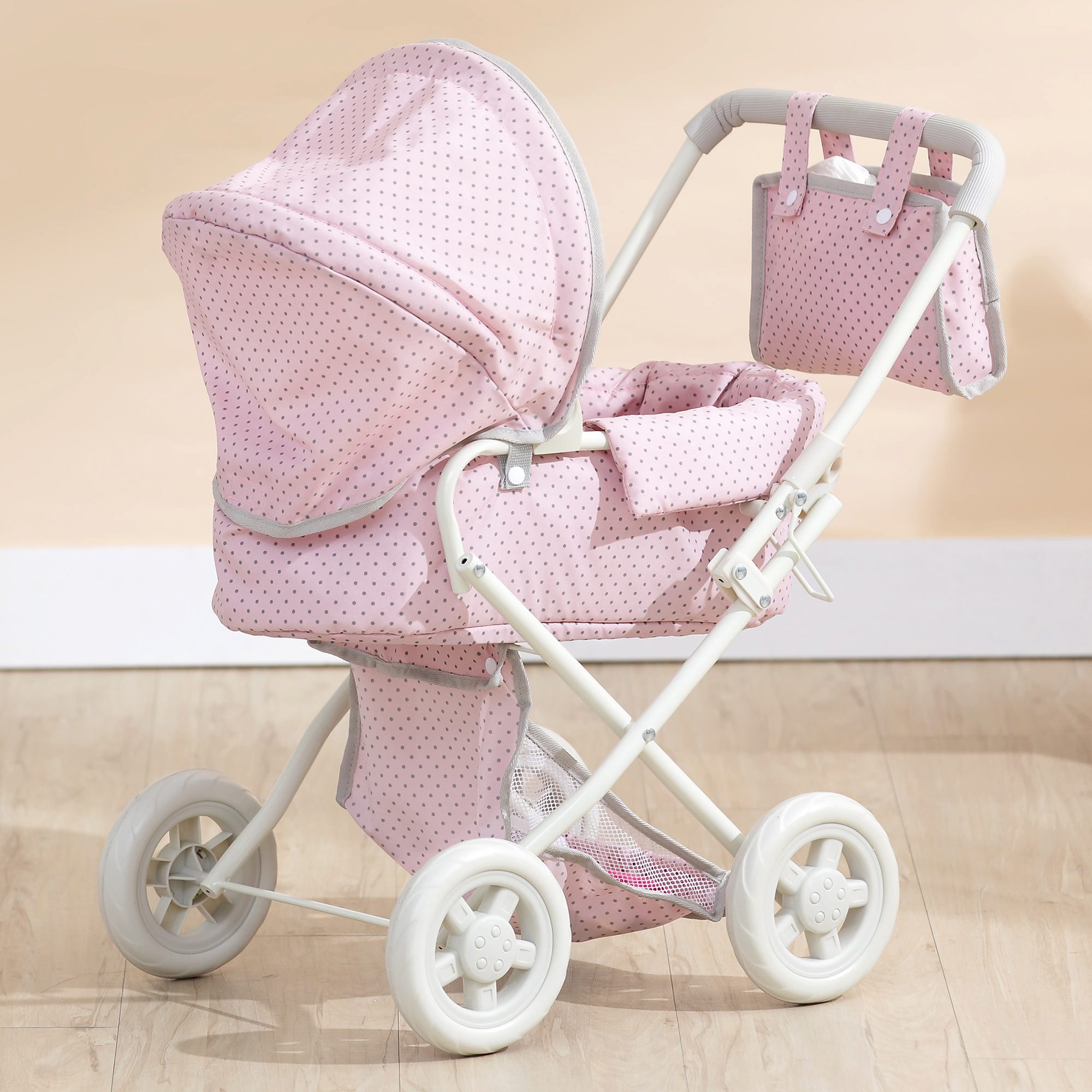 TEAMSON™ KIDS    Puppenwagen mit einziehbarem Verdeck und Ablagefach