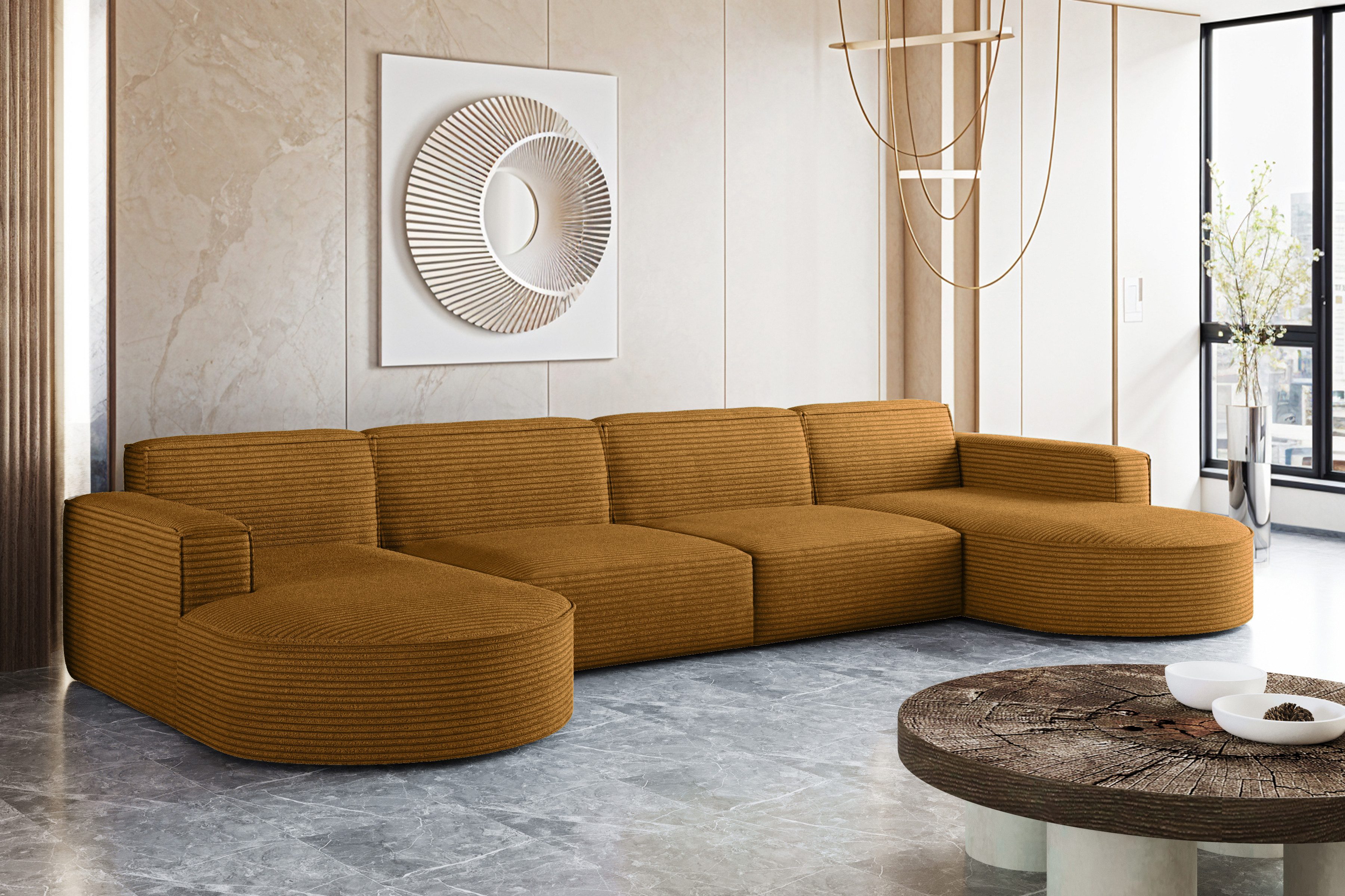 Kaiser Möbel Ecksofa Designer MODENA U günstig online kaufen