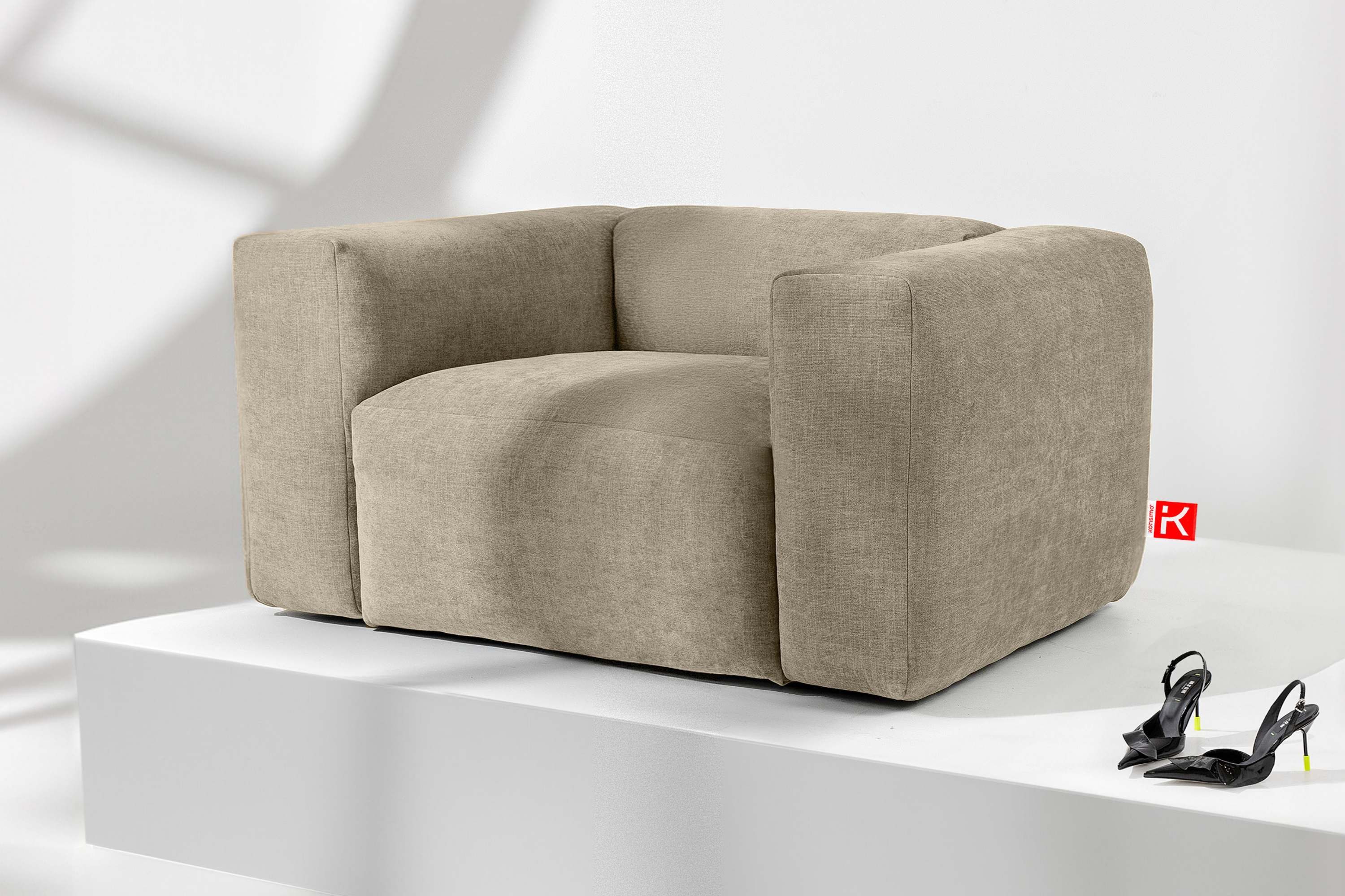 KONSIMO® Sessel BUFFO Polstersessel, Einzelsessel, hergestellt günstig online kaufen