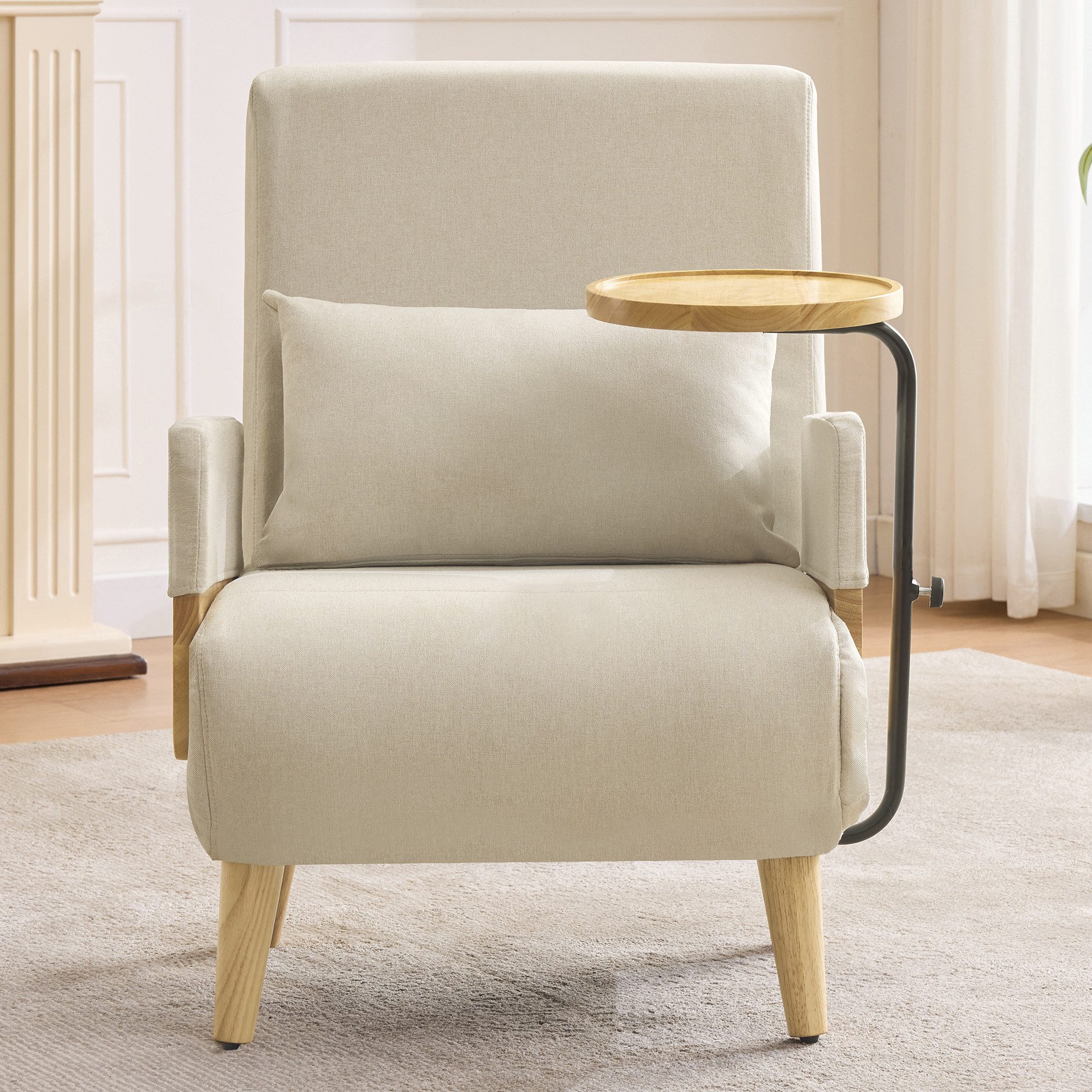 KLAM HOME Sessel Loungesessel mit Schlaffunktion günstig online kaufen