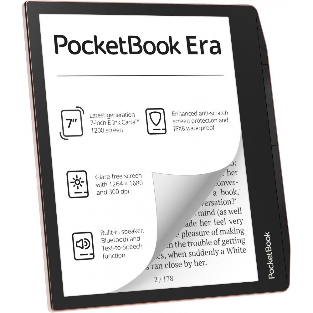 PocketBook Era WiFi 64 GB / 1 GB - eBook-Reader - sunset copper Tablet (7 Zoll)