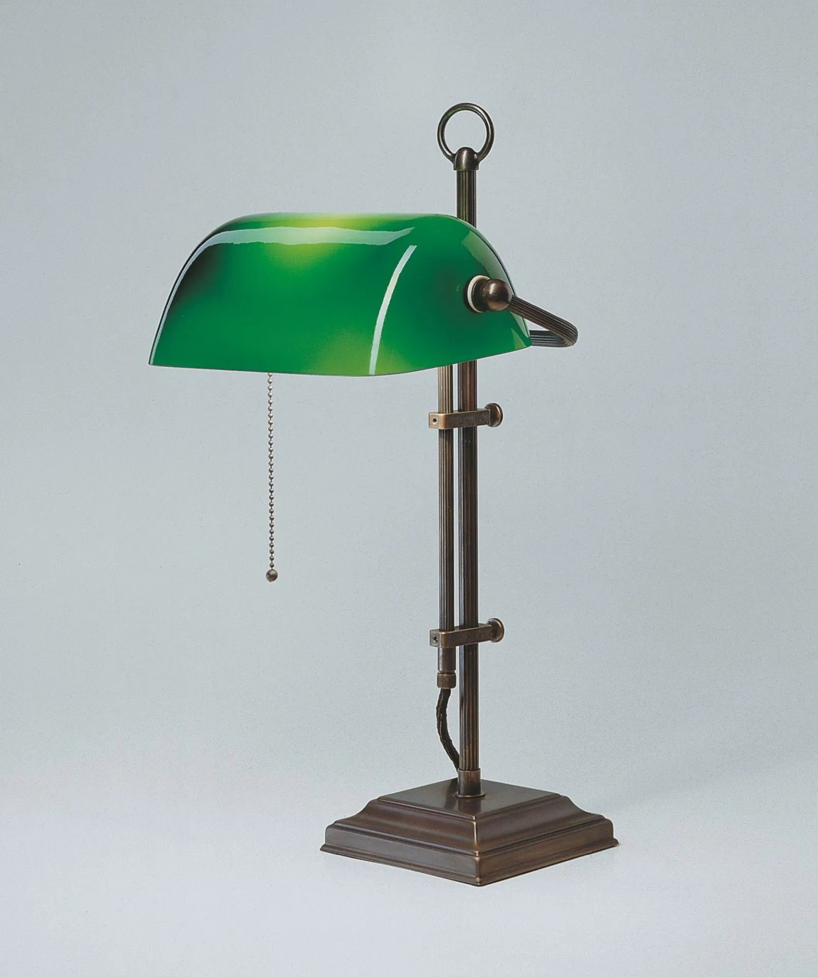 Berliner Messinglampen Tischleuchte W2-99gr-A, ohne Leuchtmittel