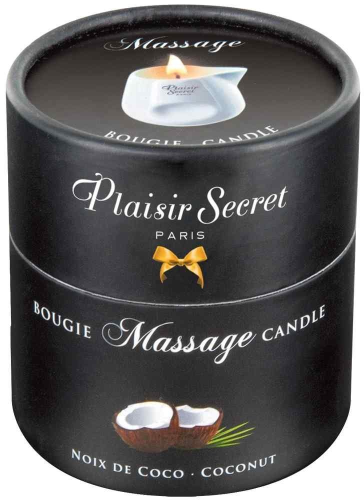 Coco 80 Massagekerze Secret Partnermassagen Candle ml, Für Massage Plaisir